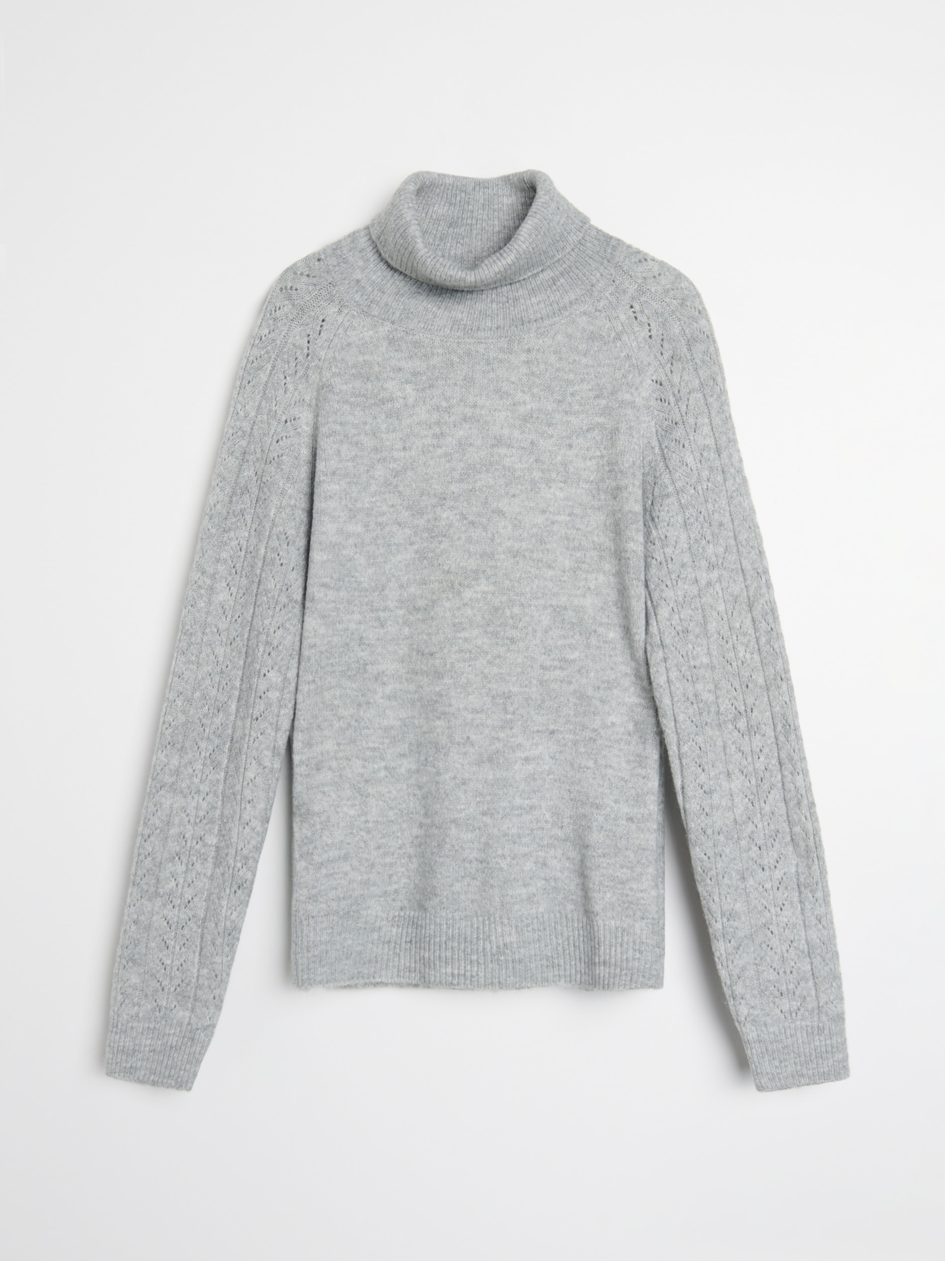 Sinsay - Ζιβάγκο με διακοσμητικά μανίκια - ανοιχτό γκρι φωτογραφία