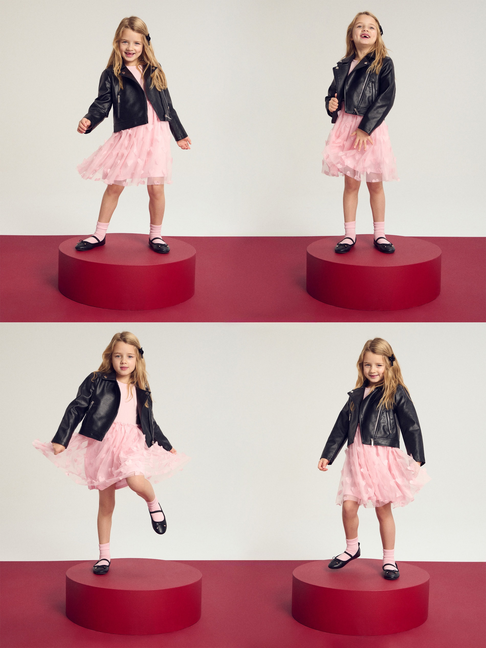 Sinsay - Sukienka babydoll z tiulowym dołem - różowy