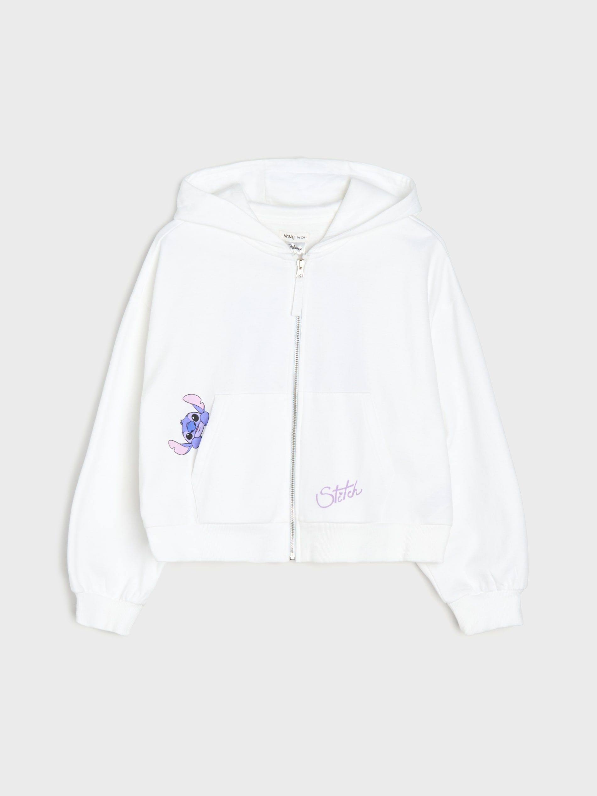 Rozpinana bluza z kapturem Stitch