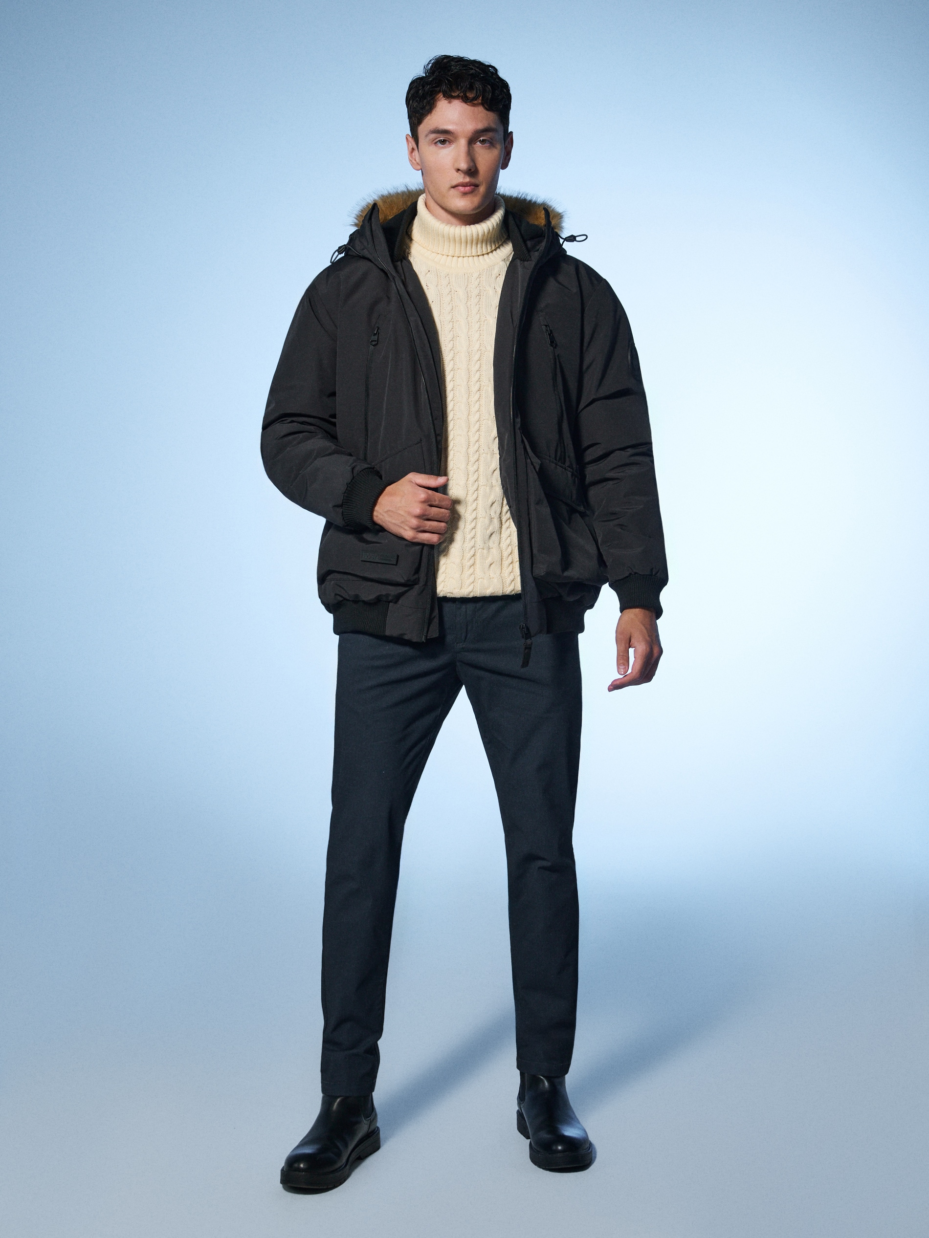 Sinsay - Bomber τζάκετ - σκουρο γκρι φωτογραφία