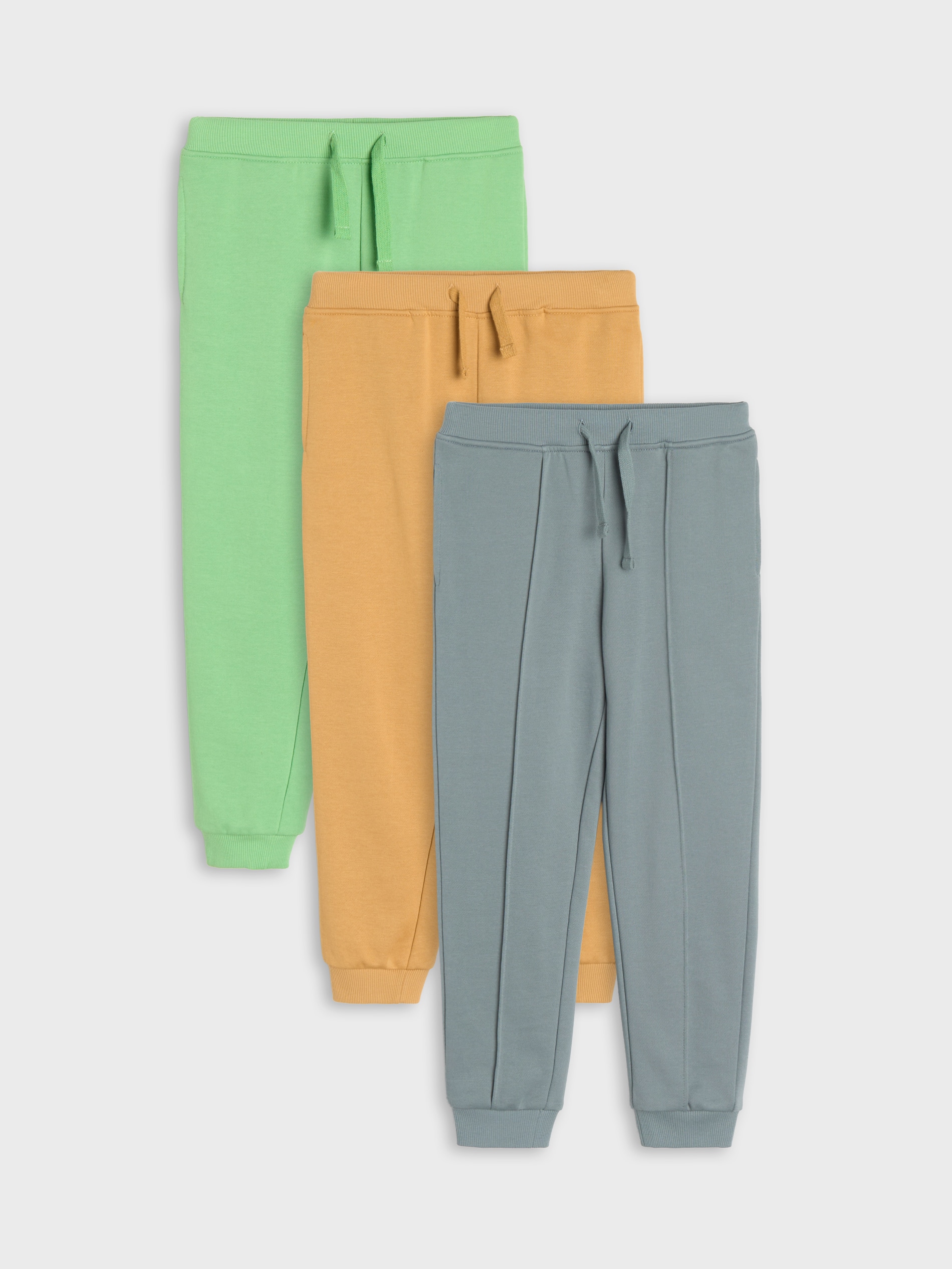 Sinsay - Spodnie dresowe jogger 3 pack - szary