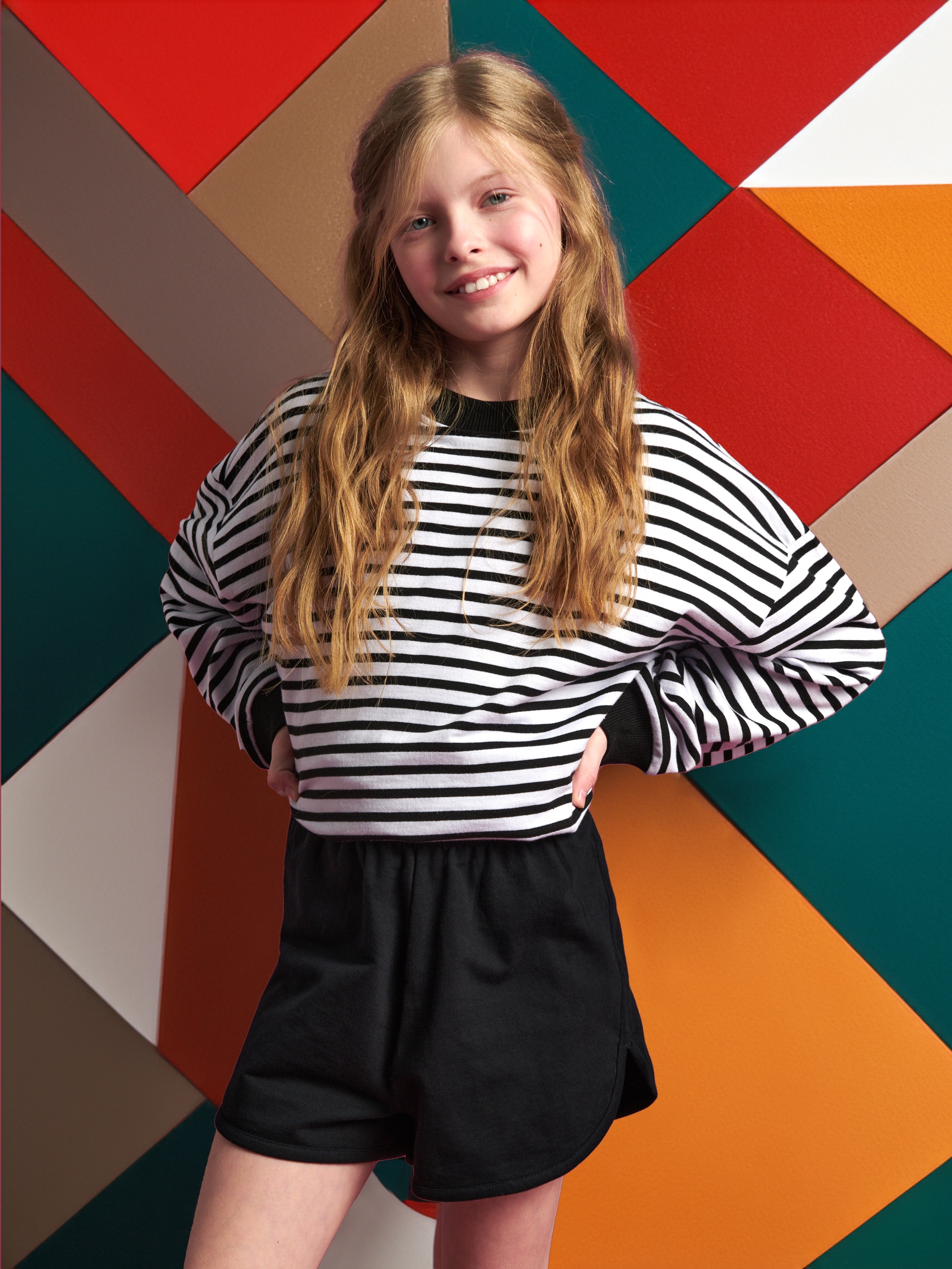 Sinsay - GIRLS` SHORTS - czarny