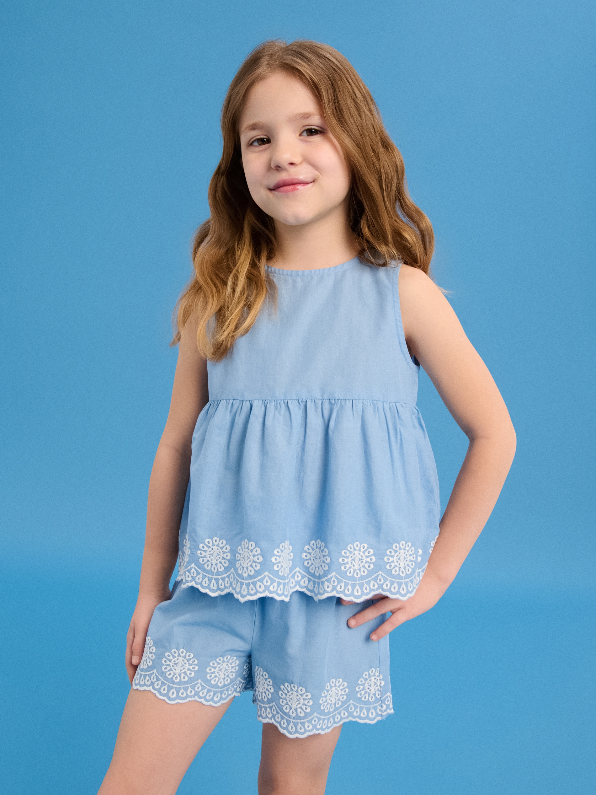 Sinsay - Βαμβακερό σετ για το καλοκαίρι - πολυχρωμο φωτογραφία