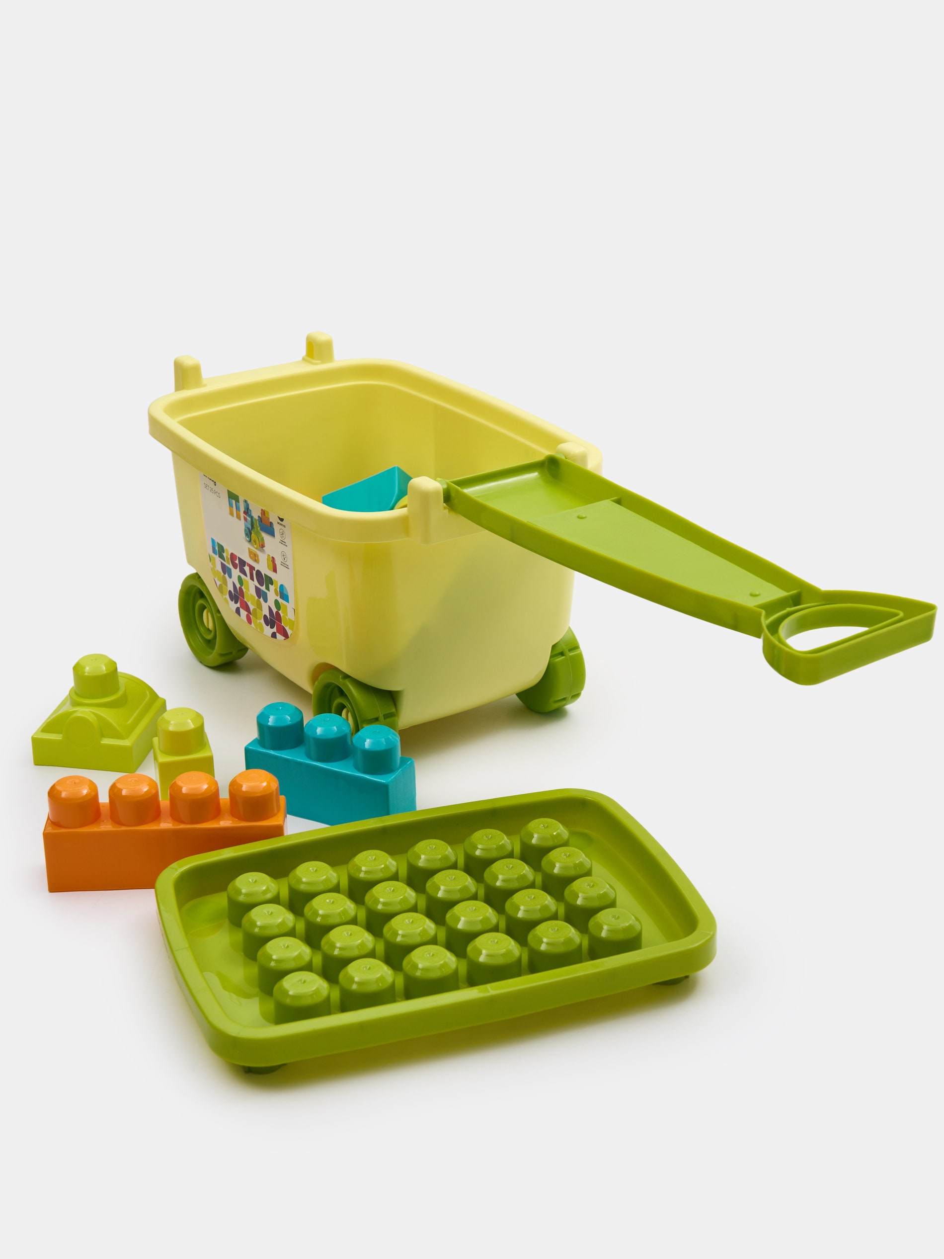 Sinsay - Παιχνίδι – Βαγονάκι με τουβλάκια - πρασινο φωτογραφία