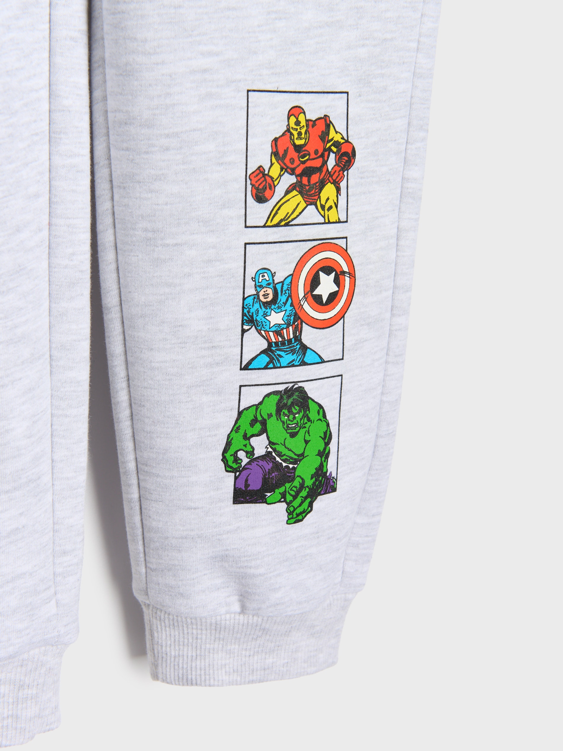Sinsay - Παντελόνι φόρμας Avengers - ανοιχτό γκρι φωτογραφία
