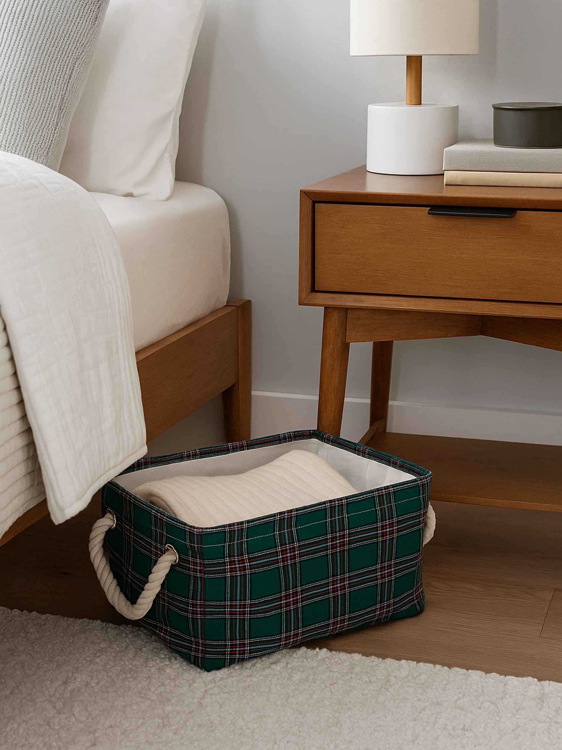 Sinsay - Κουτί αποθήκευσης - σκουρο πρασινο φωτογραφία