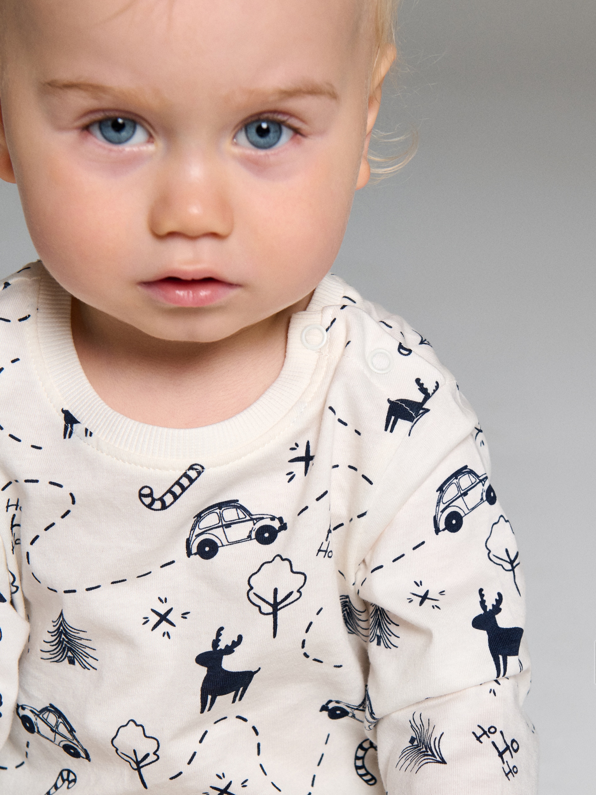 Sinsay - Πιτζάμες δύο τεμαχίων - κρεμ φωτογραφία