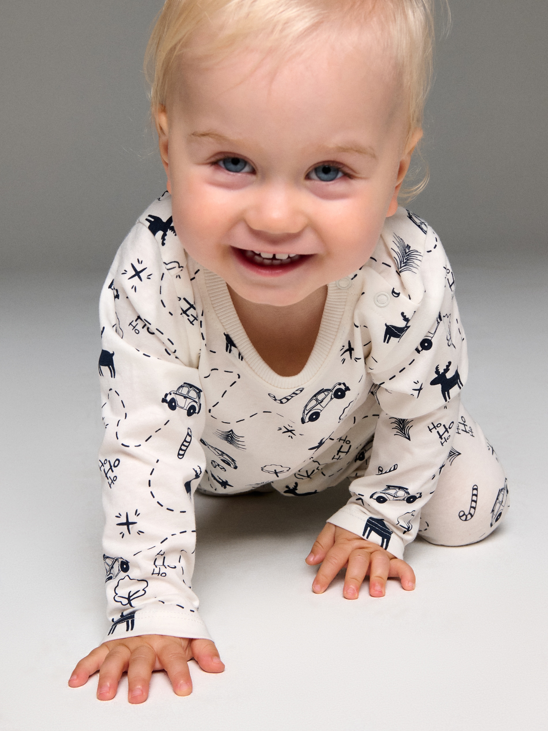 Sinsay - Πιτζάμες δύο τεμαχίων - κρεμ φωτογραφία