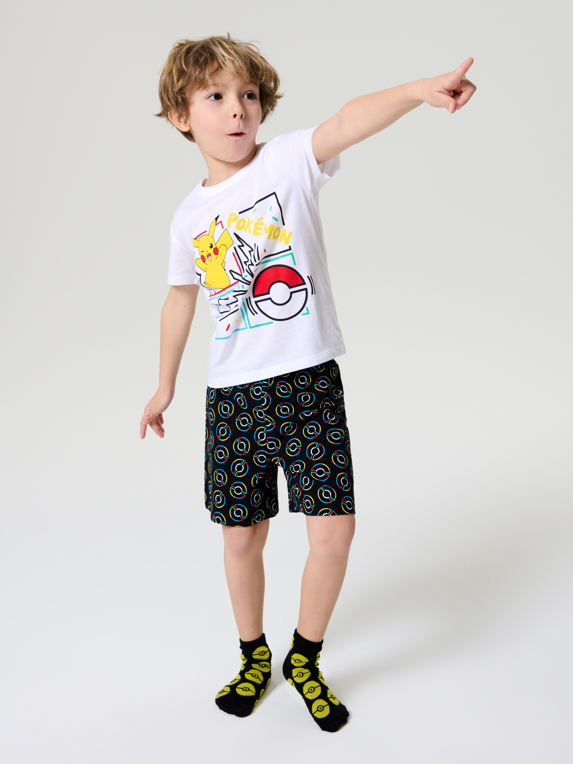 Sinsay - Piżama Pokémon - biały