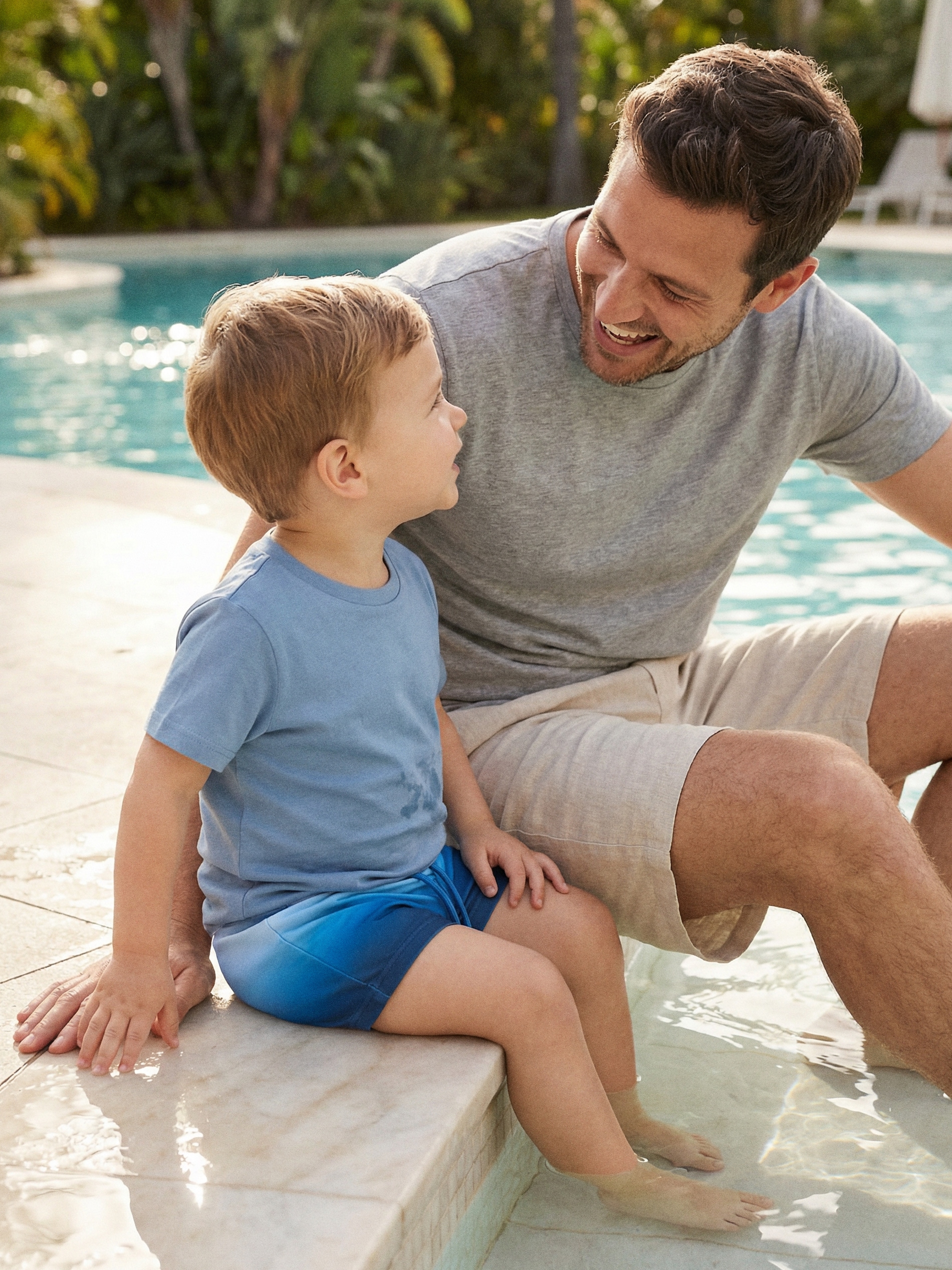 Sinsay - Kąpielówki z efektem ombre - wielobarwny