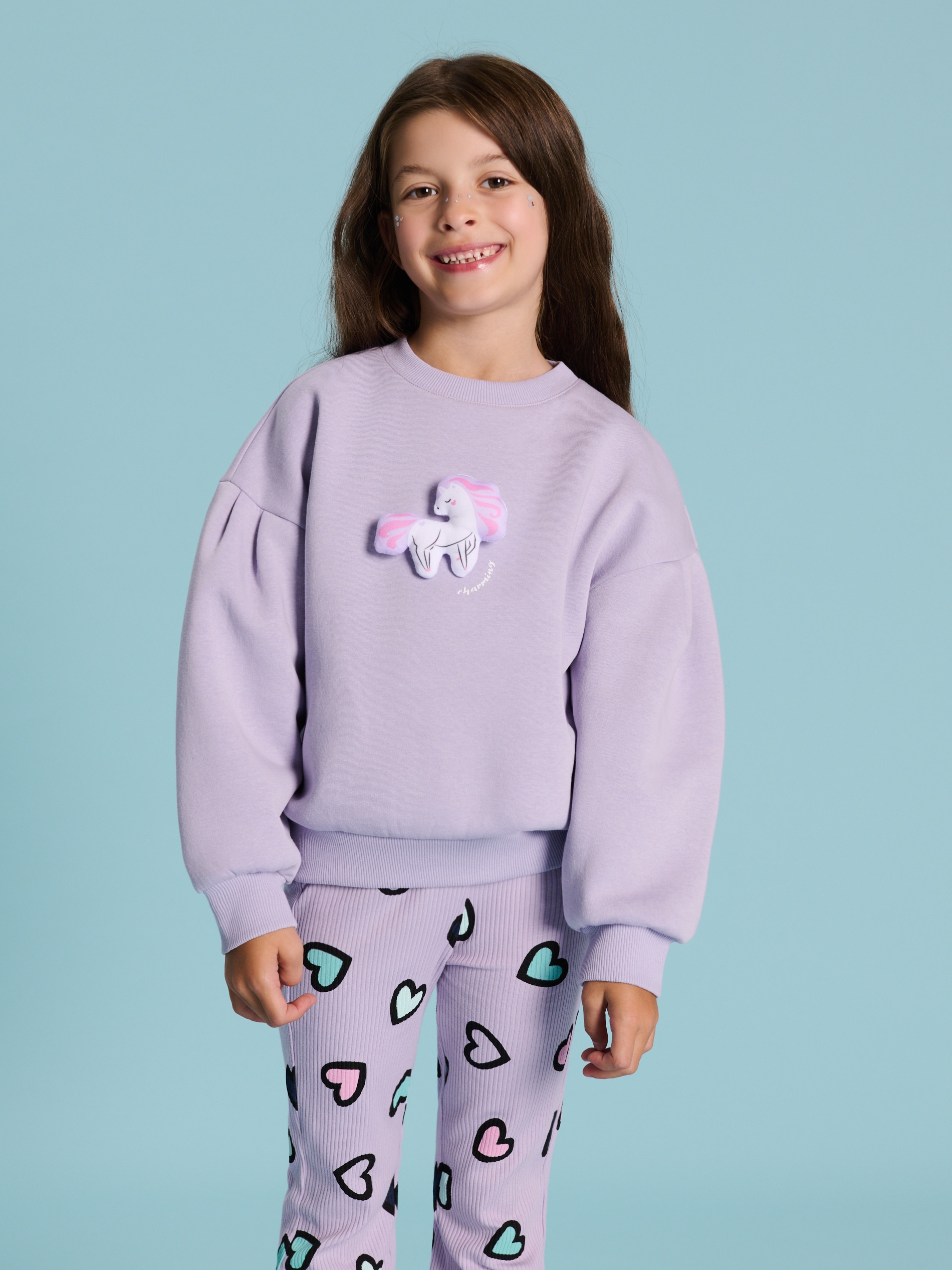 Sinsay - Bluza - fioletowy