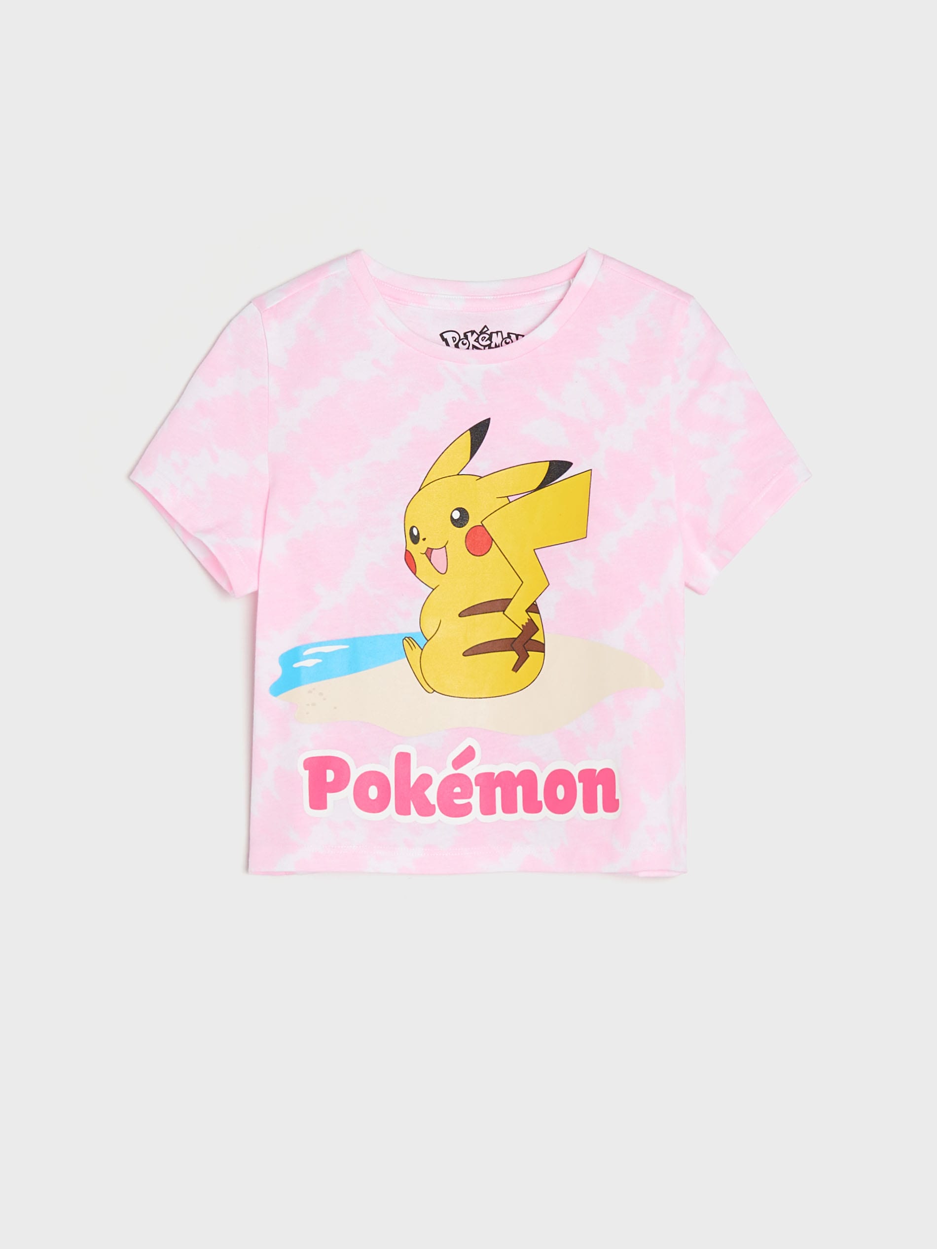 Sinsay - Tricou Pokémon - Roz-pastel