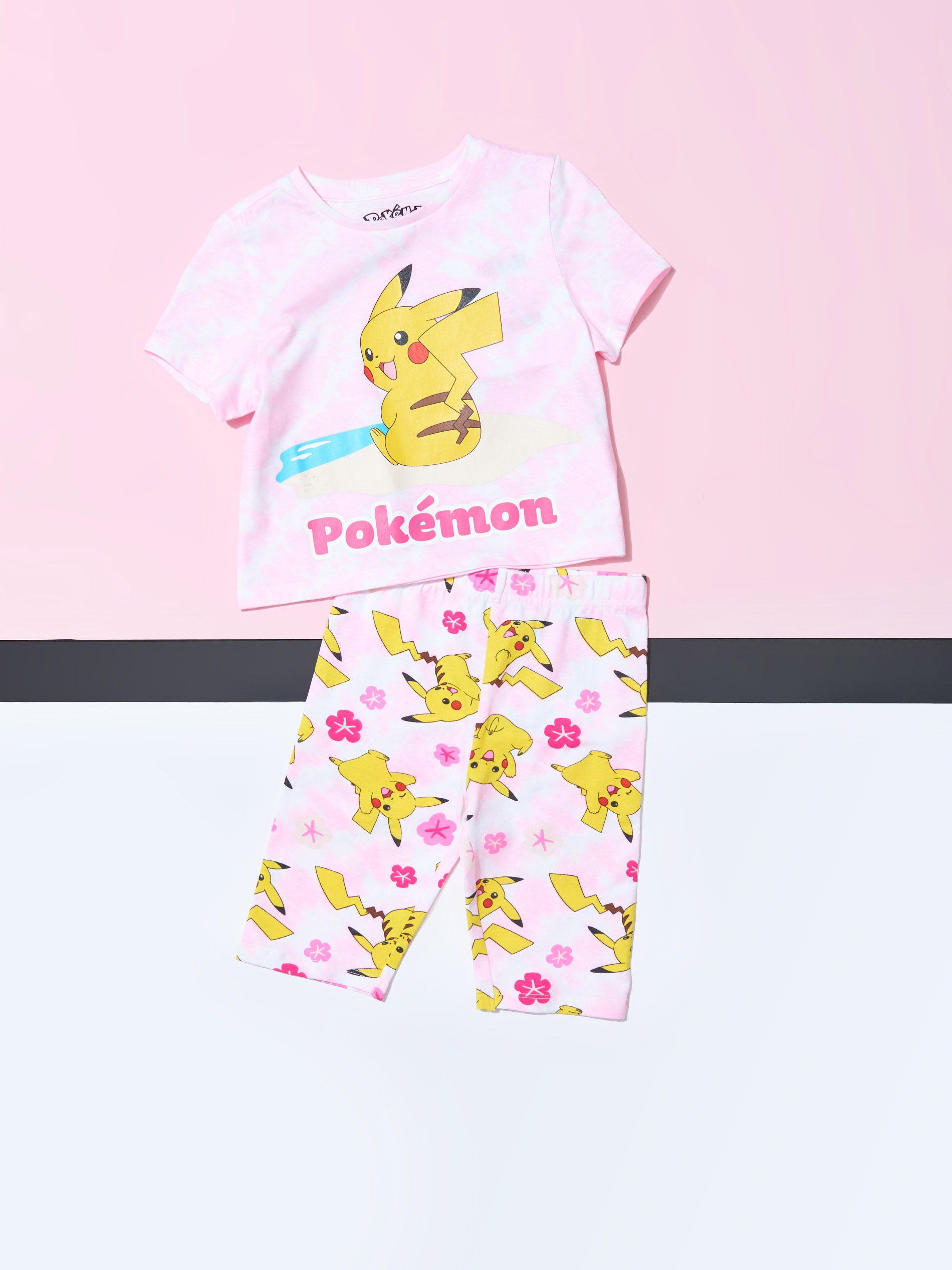 Sinsay - Tricou Pokémon - Roz-pastel