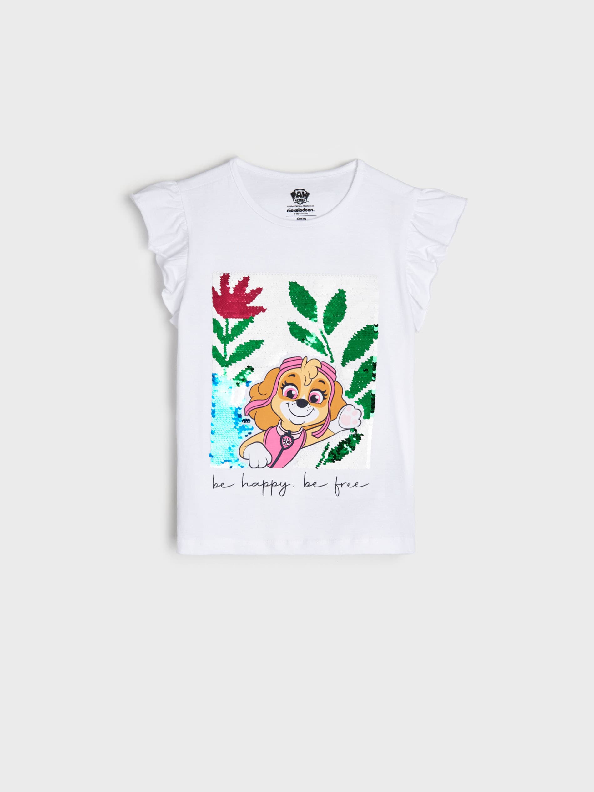 Sinsay - Koszulka Psi Patrol - biały