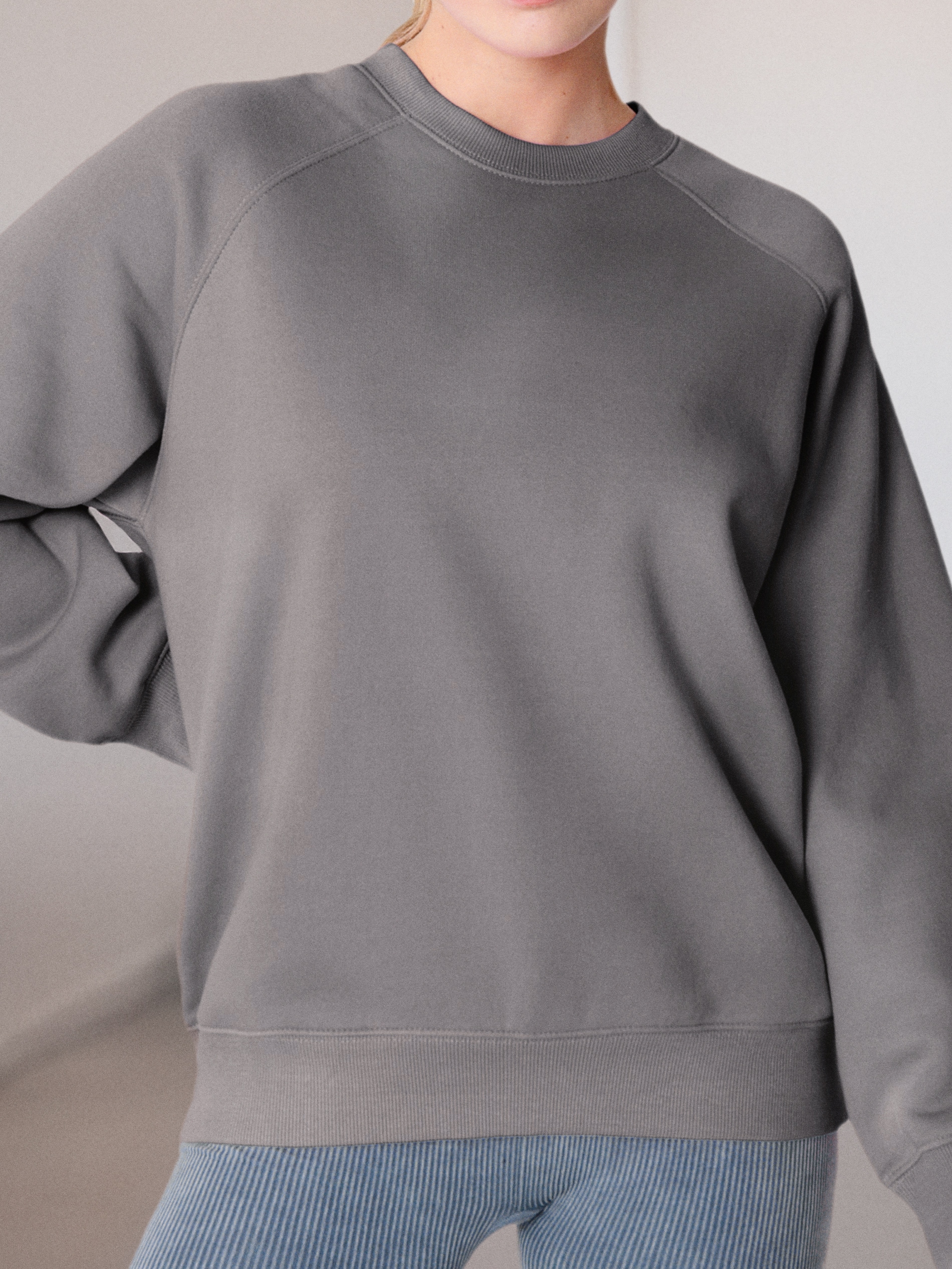 Sinsay - Bluza w stylu basic - brązowy