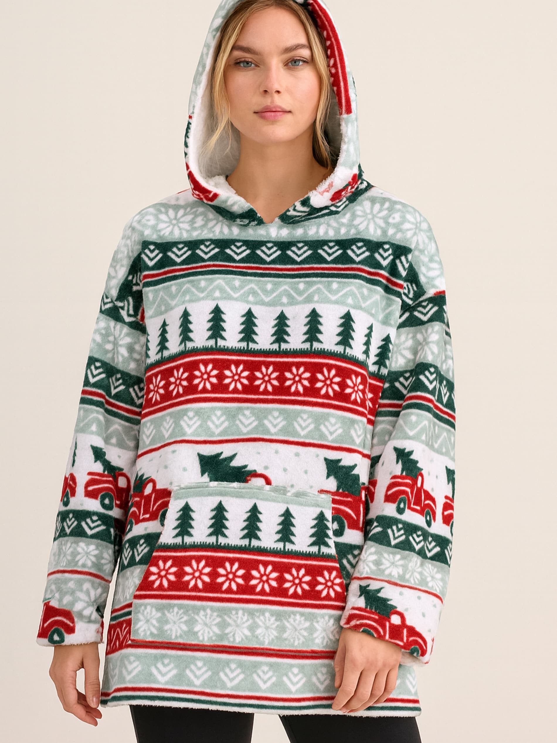 Sinsay - Snoodie świąteczne - wielobarwny