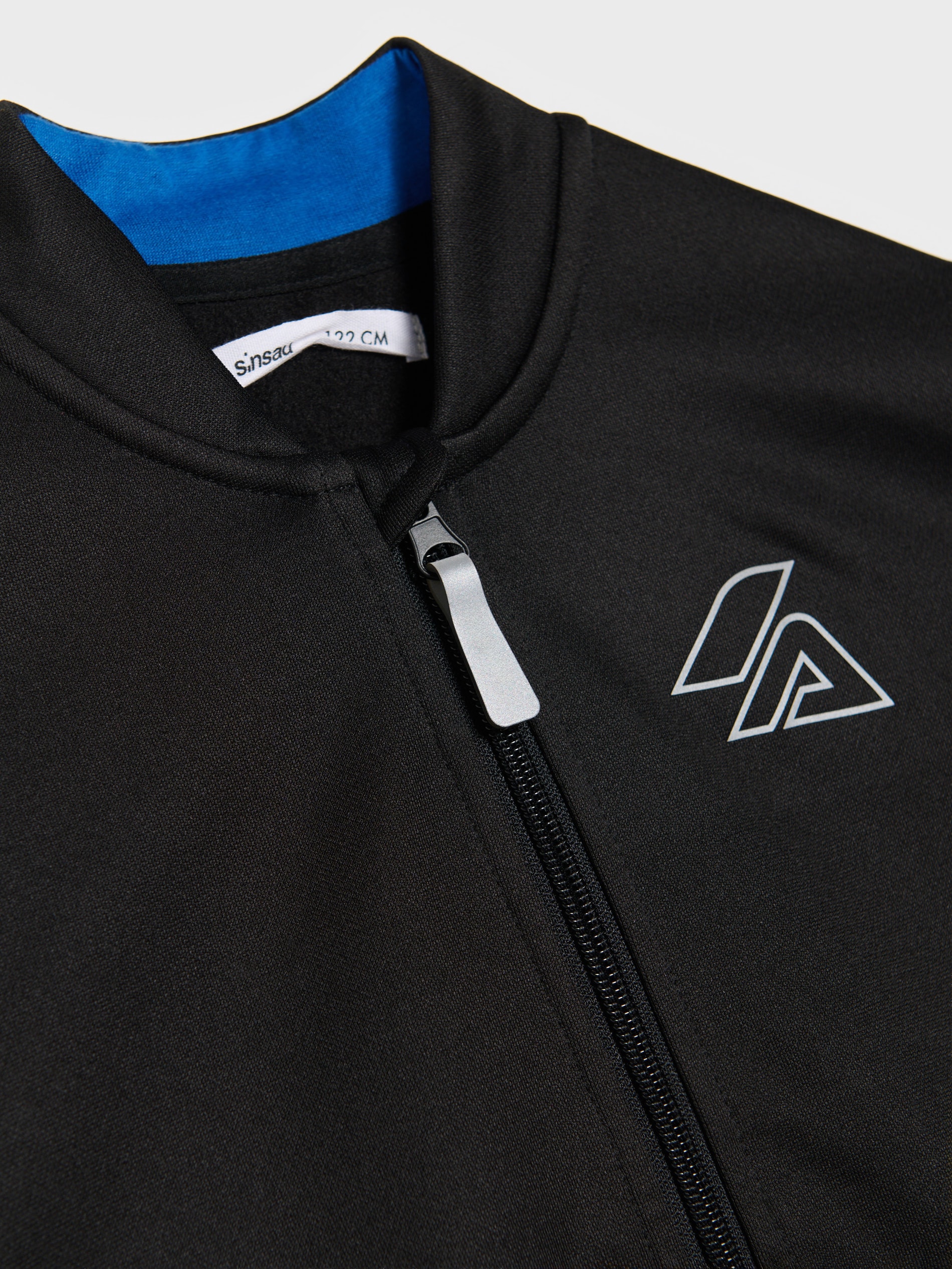 Sinsay - Φόρμα με ανακλαστικό σχέδιο Active - μαυρο φωτογραφία