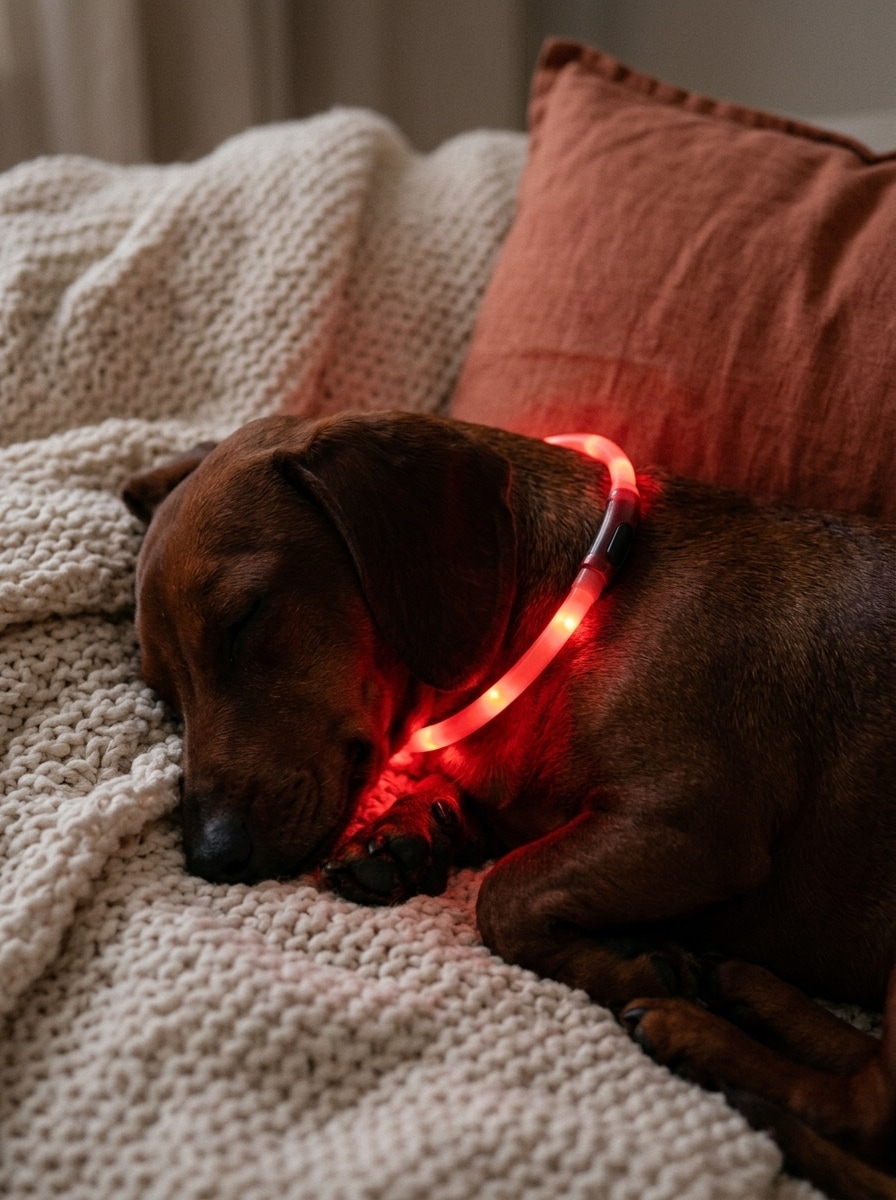 Obroża LED dla psa