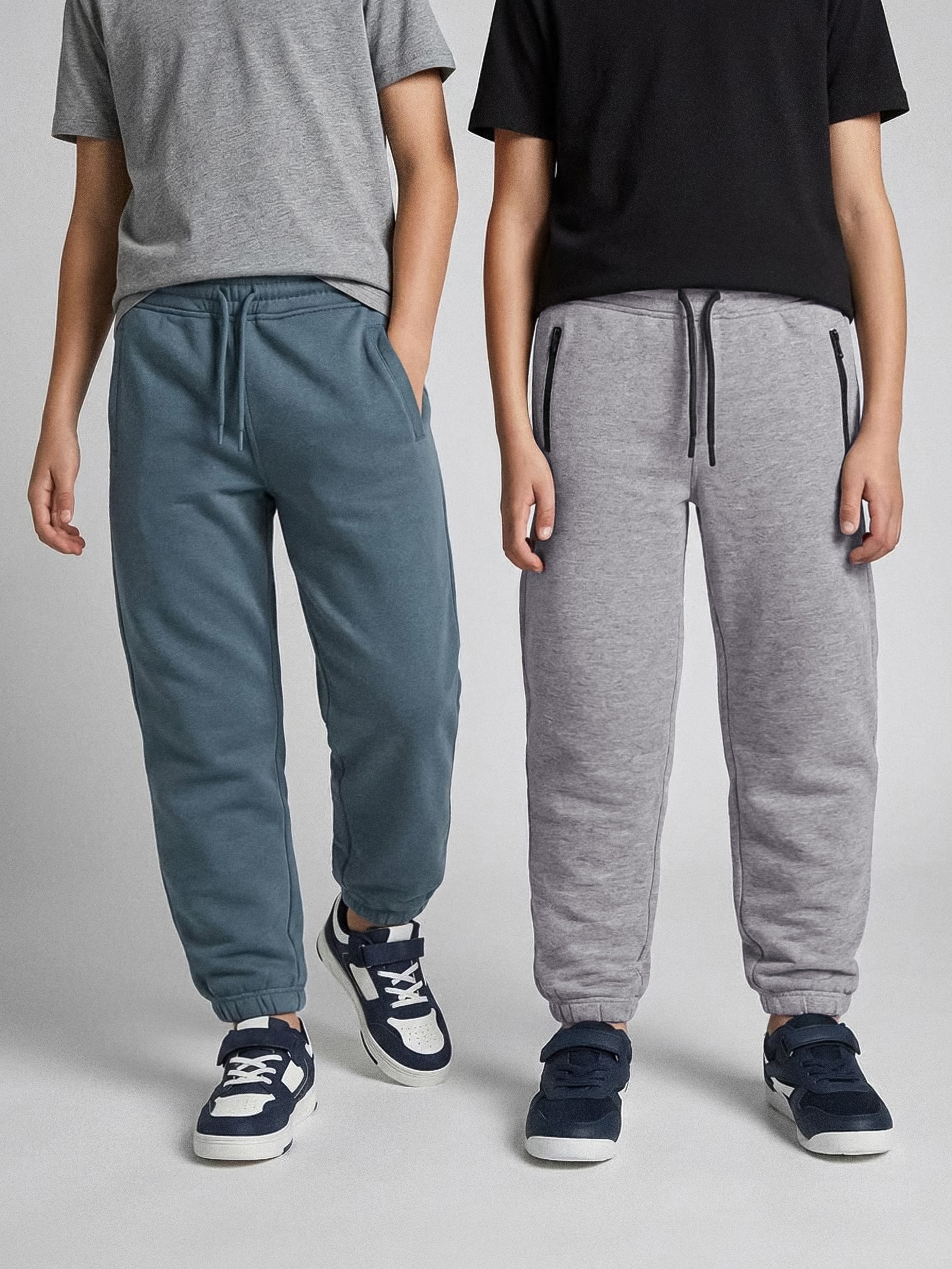 Sinsay - Spodnie dresowe jogger 2 pack - wielobarwny
