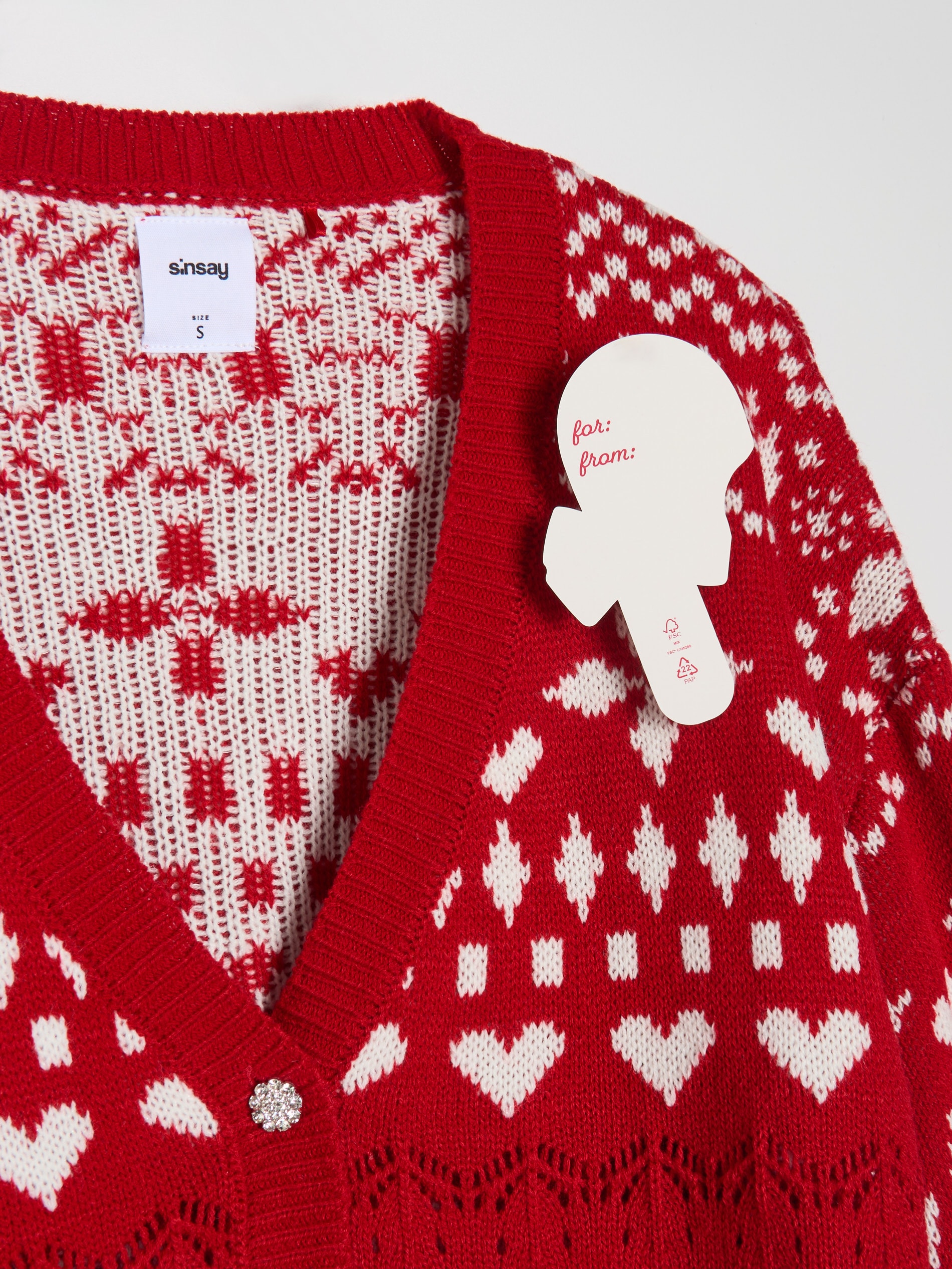 Sinsay - Πουλόβερ - πολυχρωμο φωτογραφία