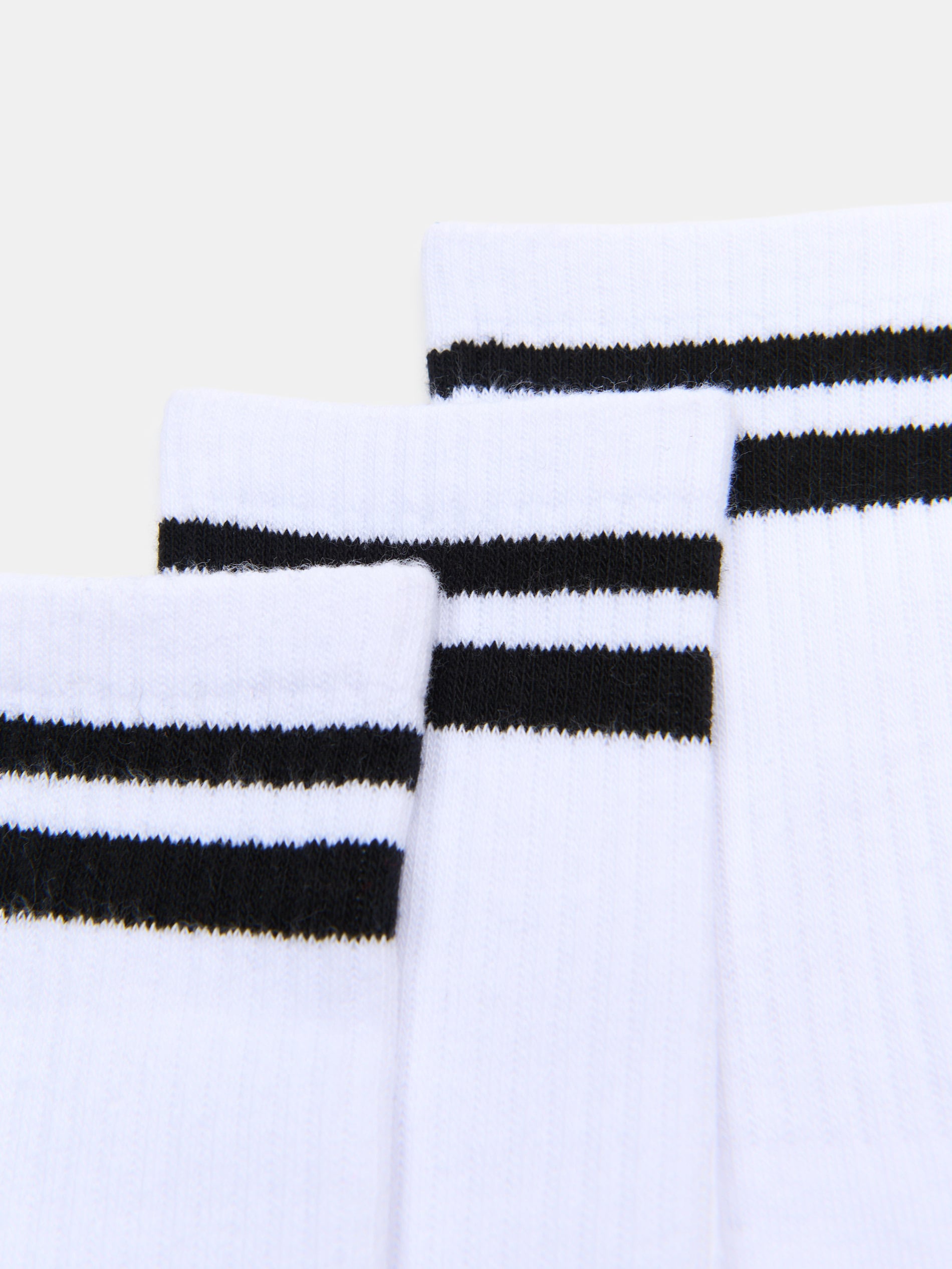 Sinsay - Σετ με 3 ζεύγη κάλτσες - λευκο φωτογραφία