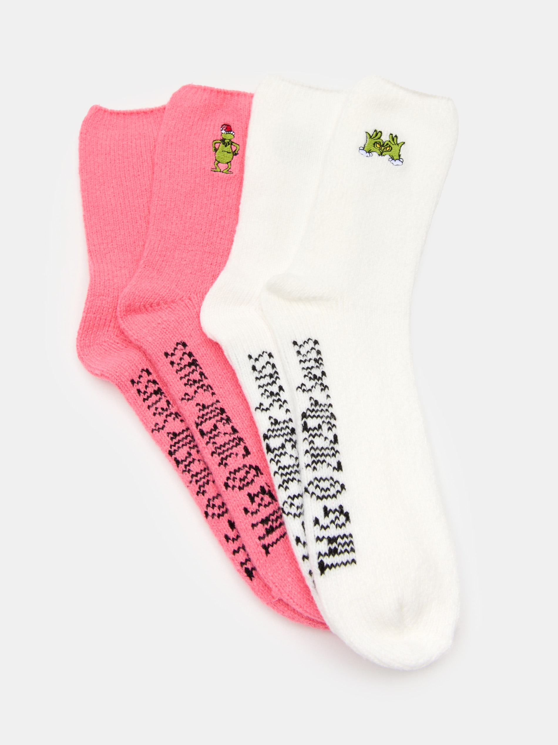 Sinsay - Σετ με 2 ζεύγη κάλτσες Grinch - πολυχρωμο φωτογραφία