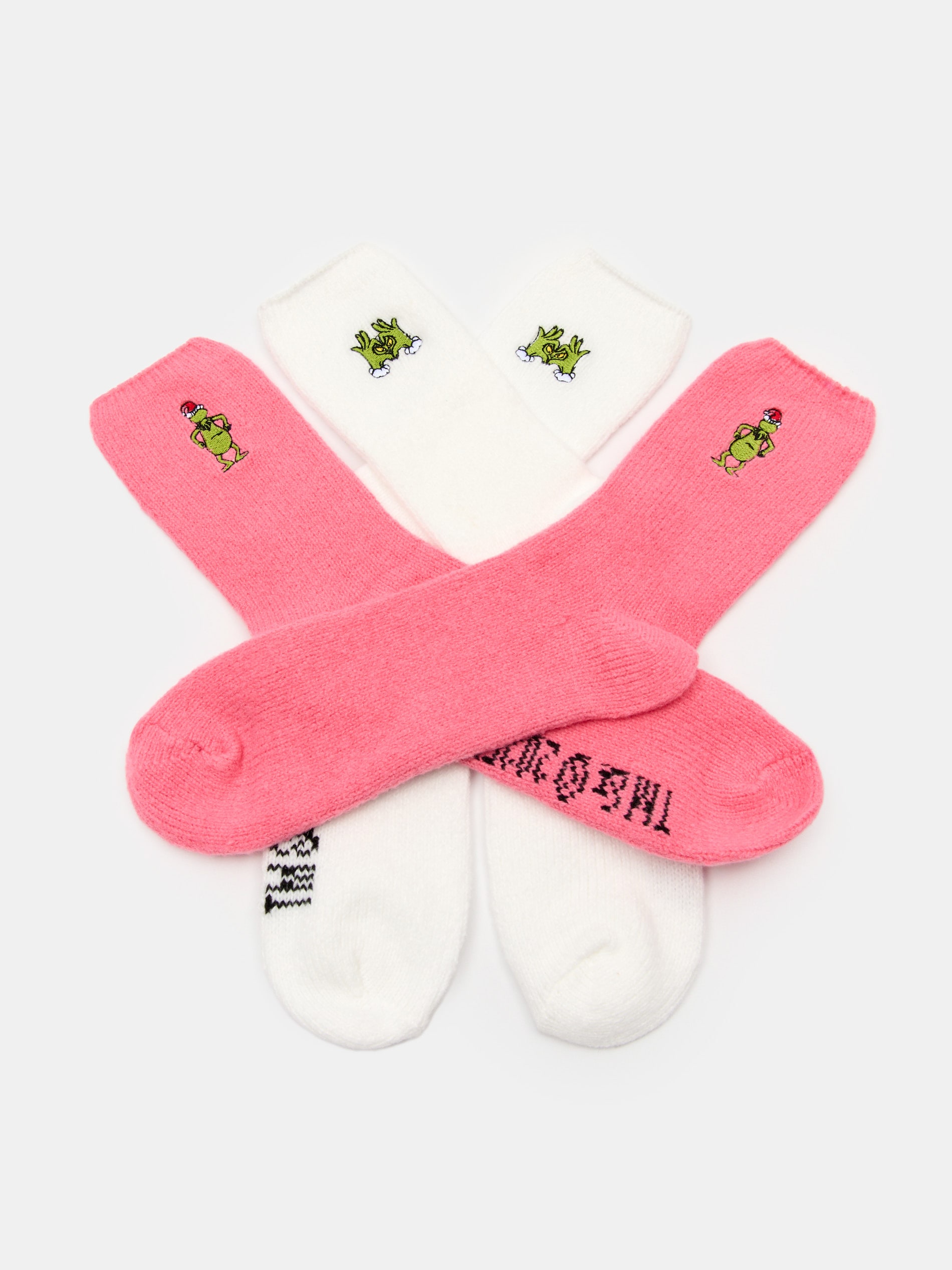 Sinsay - Σετ με 2 ζεύγη κάλτσες Grinch - πολυχρωμο φωτογραφία