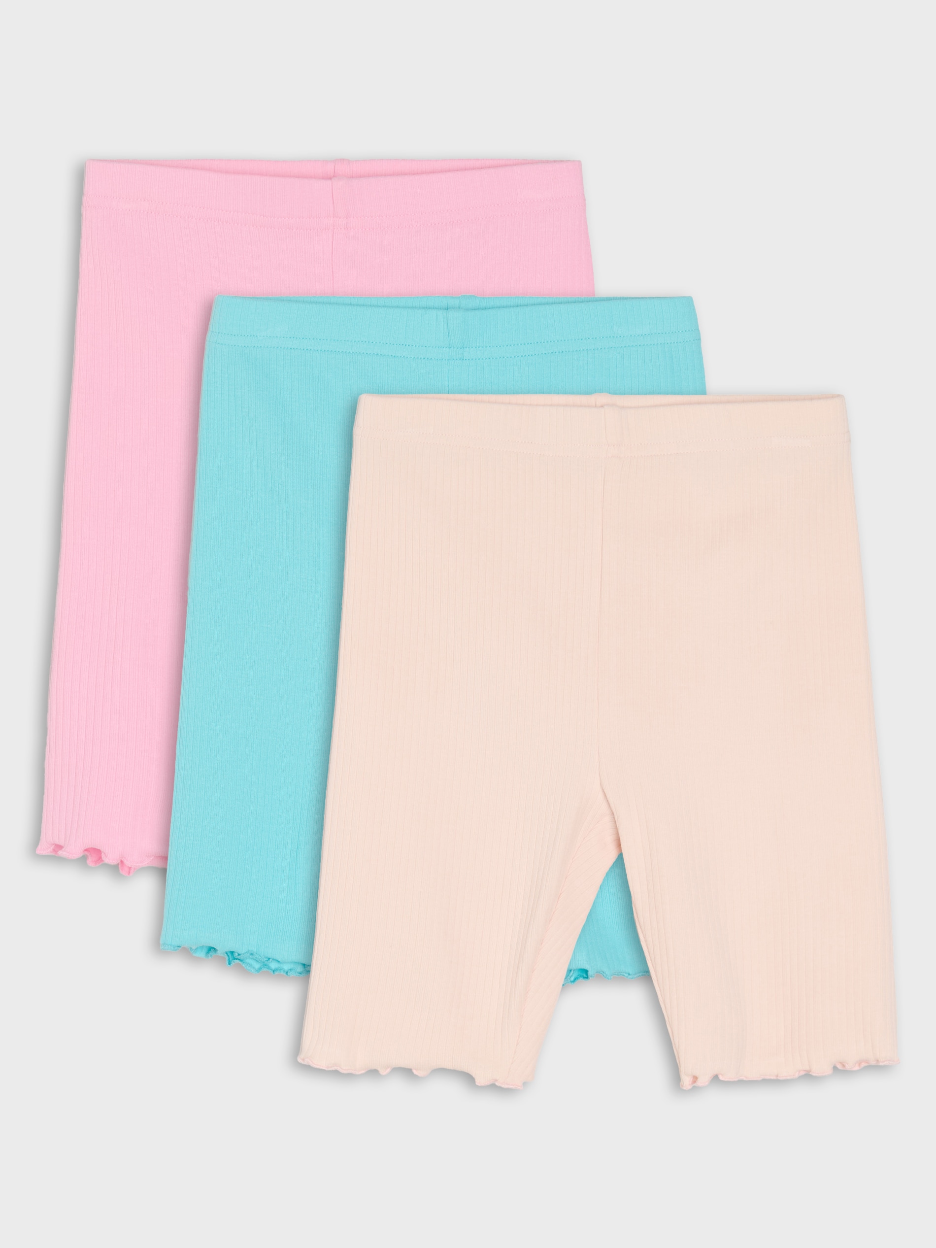 Sinsay - Krótkie legginsy 3 pack - wielobarwny