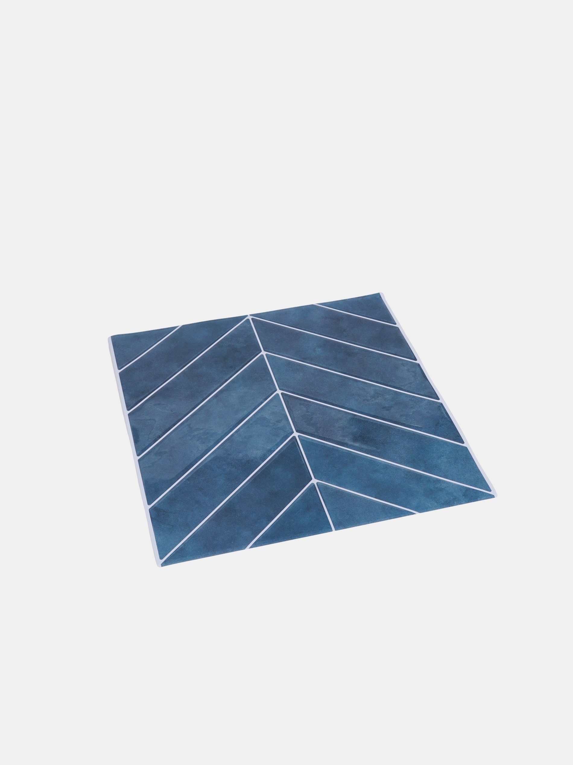 Sinsay - Αυτοκόλλητα πλακάκια, σετ 4 τεμαχίων - λουλακι φωτογραφία