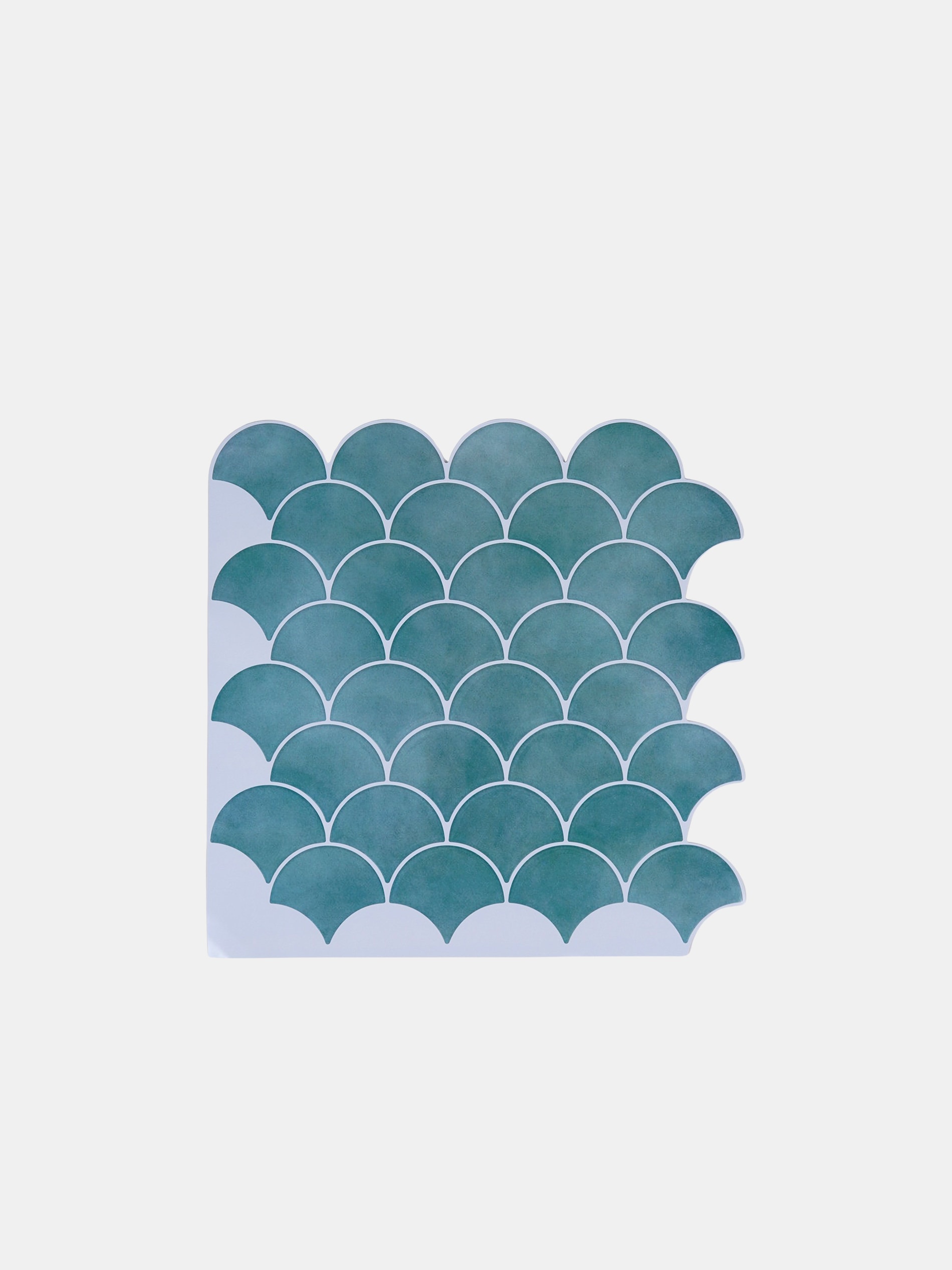 Sinsay - Αυτοκόλλητα πλακάκια, σετ 4 τεμαχίων - καφετι πρασινο φωτογραφία