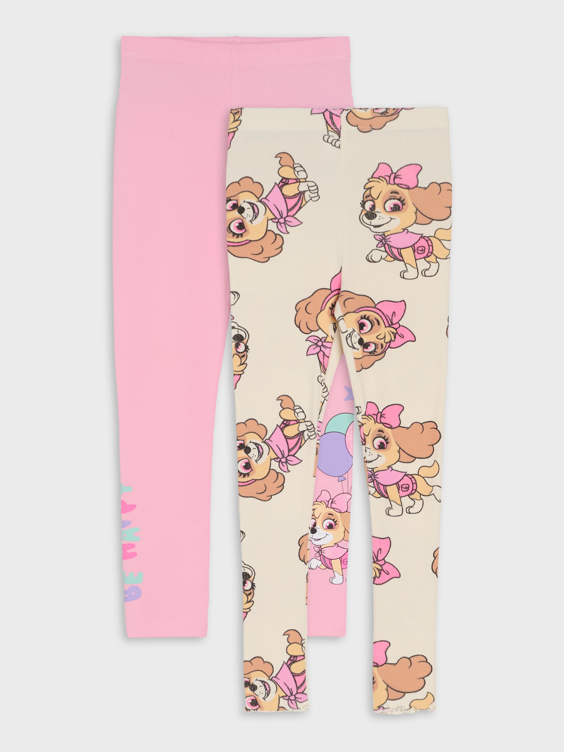 Bawełniane legginsy ze wzorem PAW Patrol 2 pack