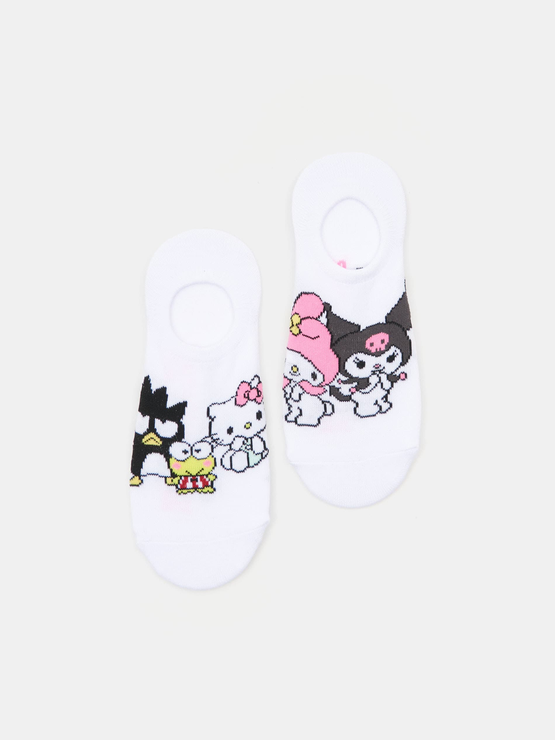 Sinsay - Skarpety stopki 2 pack Hello Kitty & Friends - biały