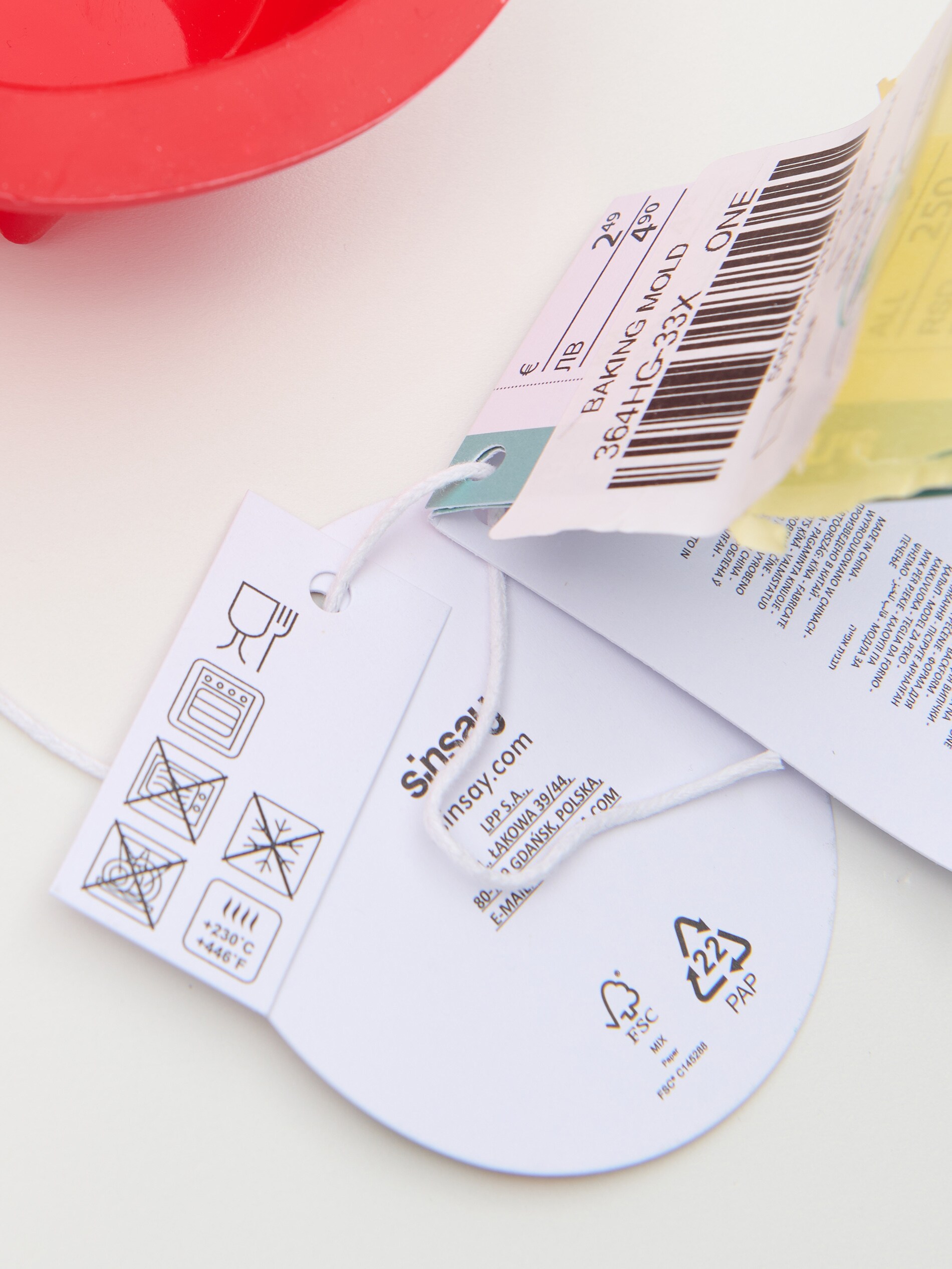 Sinsay - Φόρμα ψησίματος - κοκκινο φωτογραφία