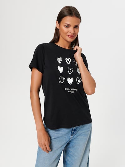 T-shirt 2Pac Color black - SINSAY - 5722F-99X