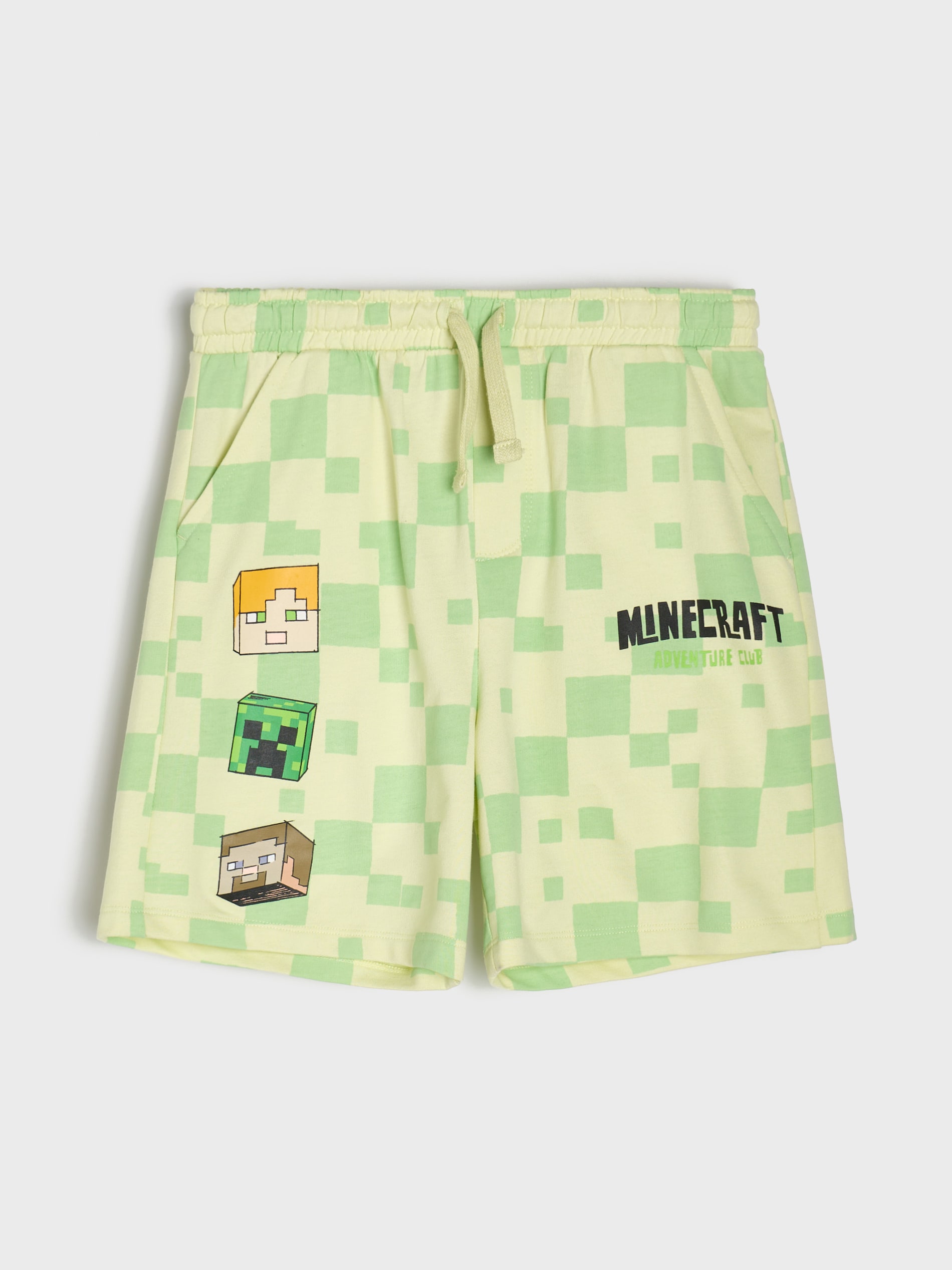 Sinsay - Szorty Minecraft - zielony