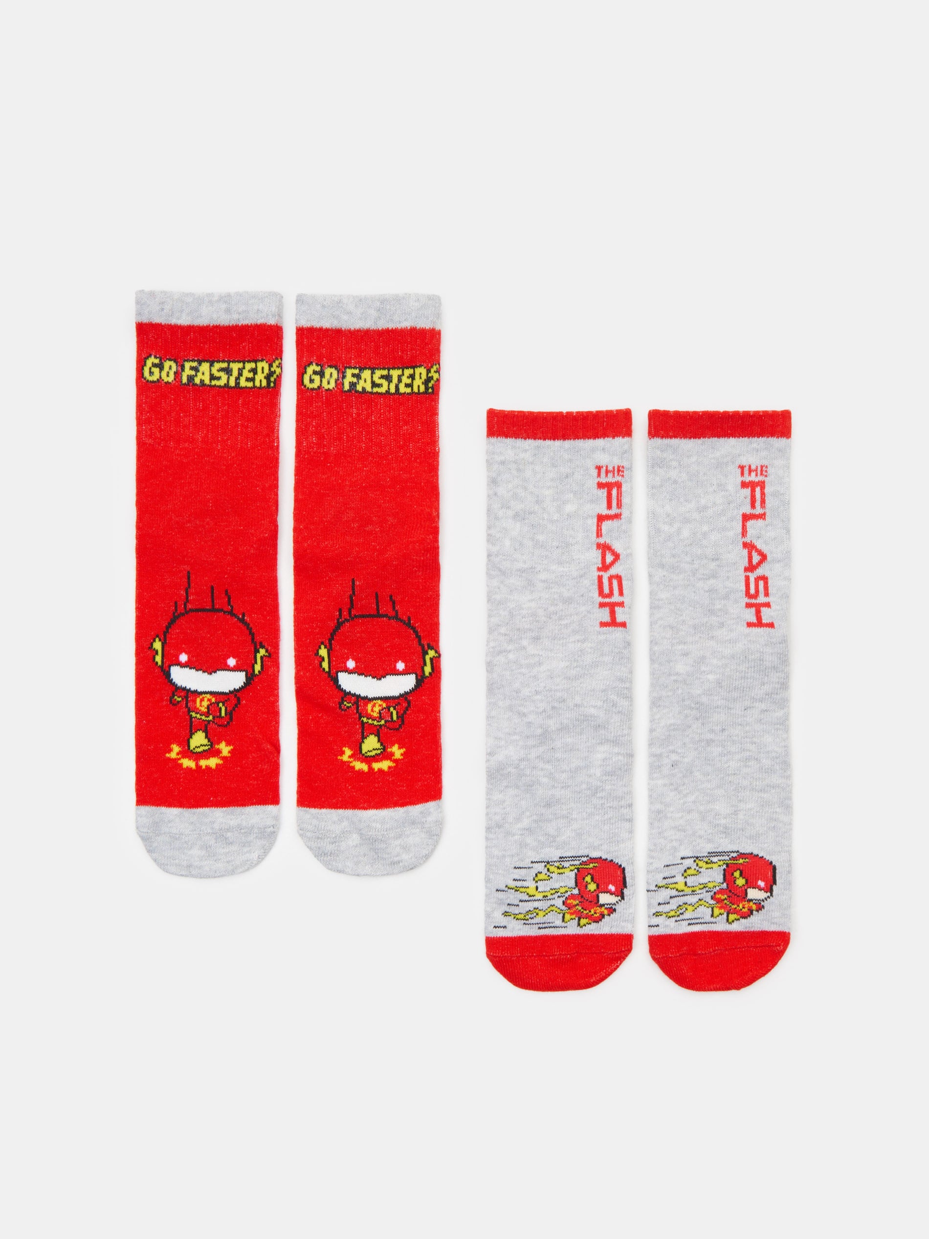 Sinsay - Skarpetki Flash 2 pack - szary