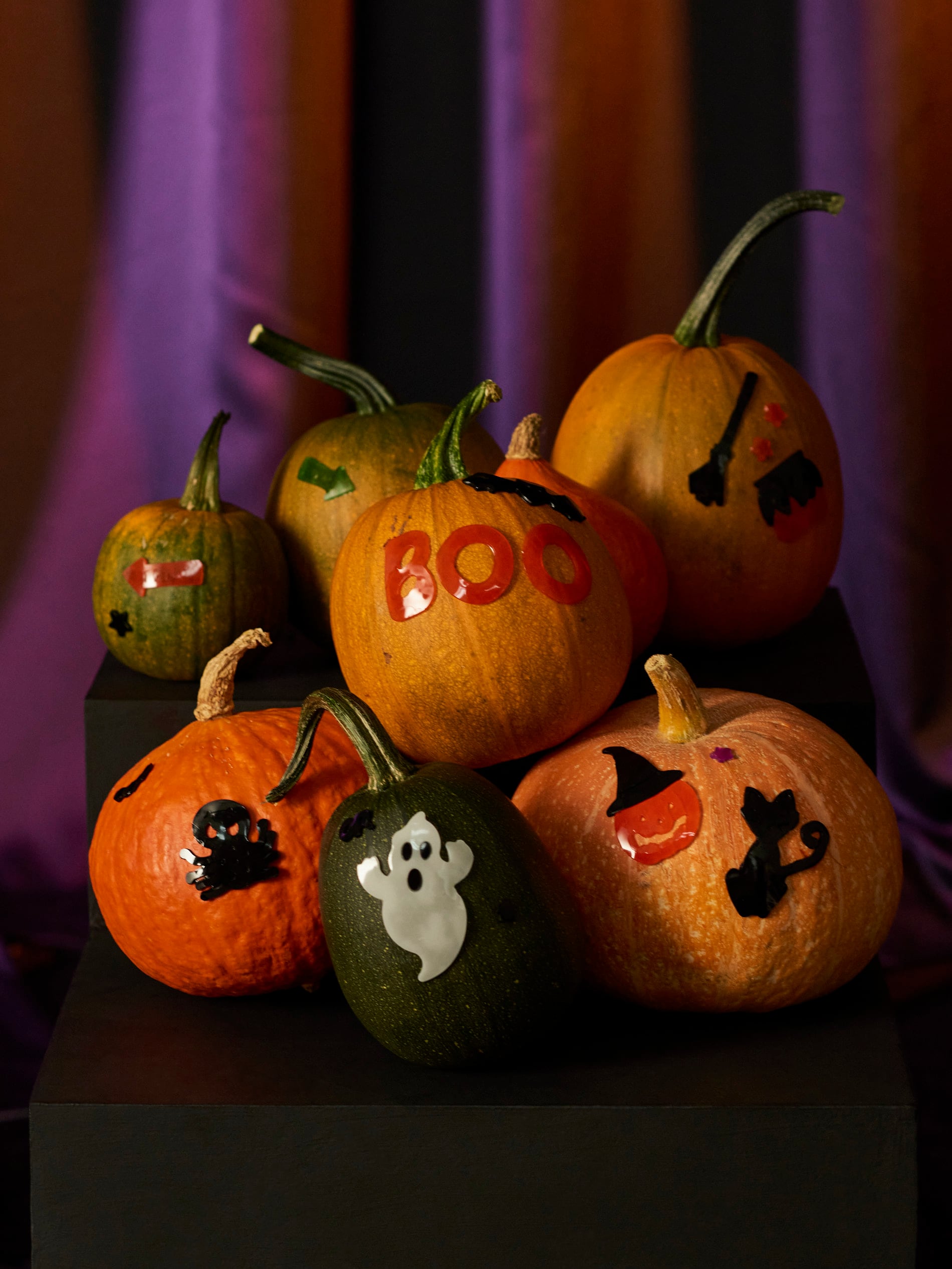 Sinsay - Αυτοκόλλητα Halloween - μαυρο φωτογραφία
