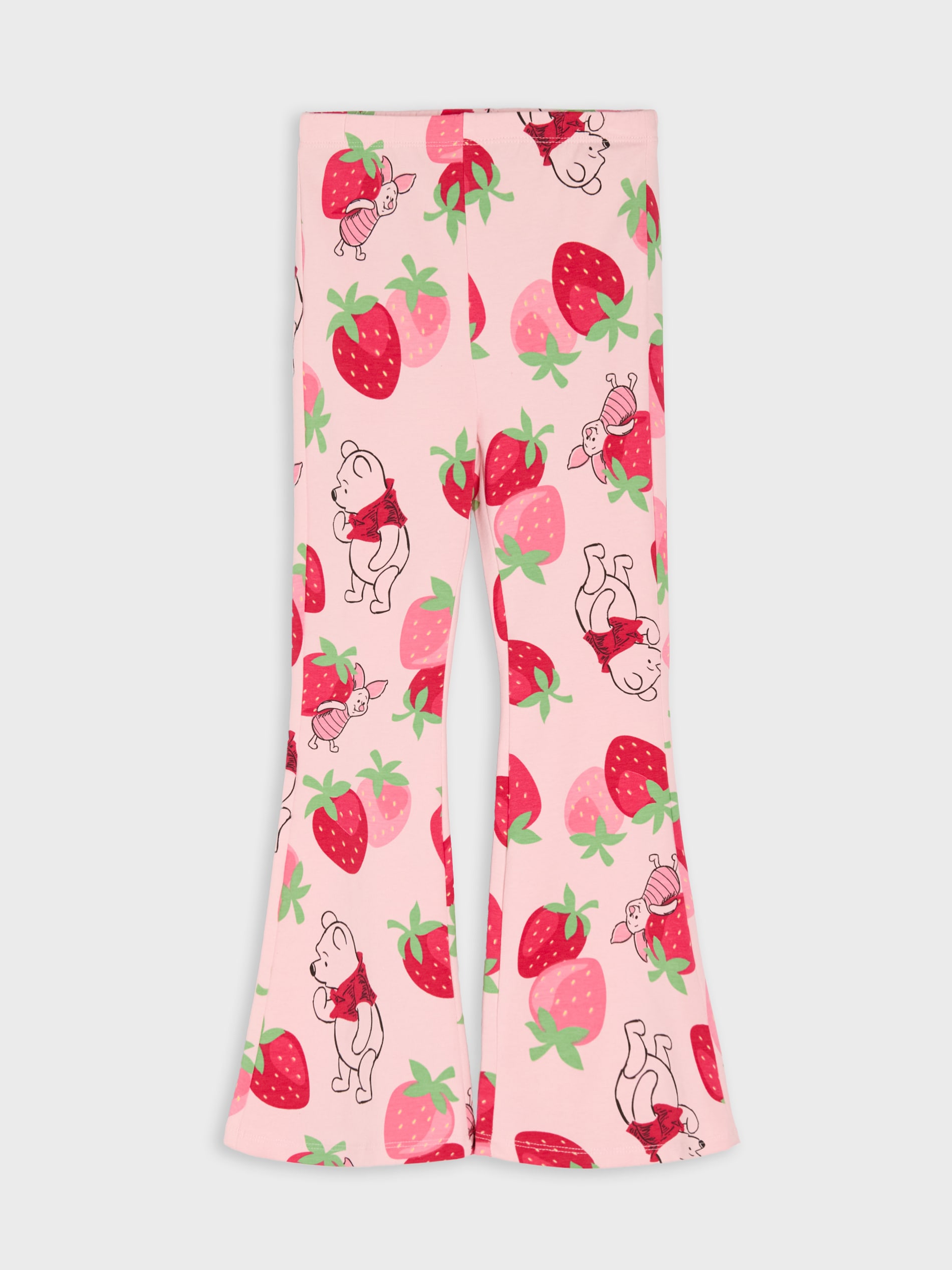 Sinsay - Legginsy flare Winnie the Pooh - różowy