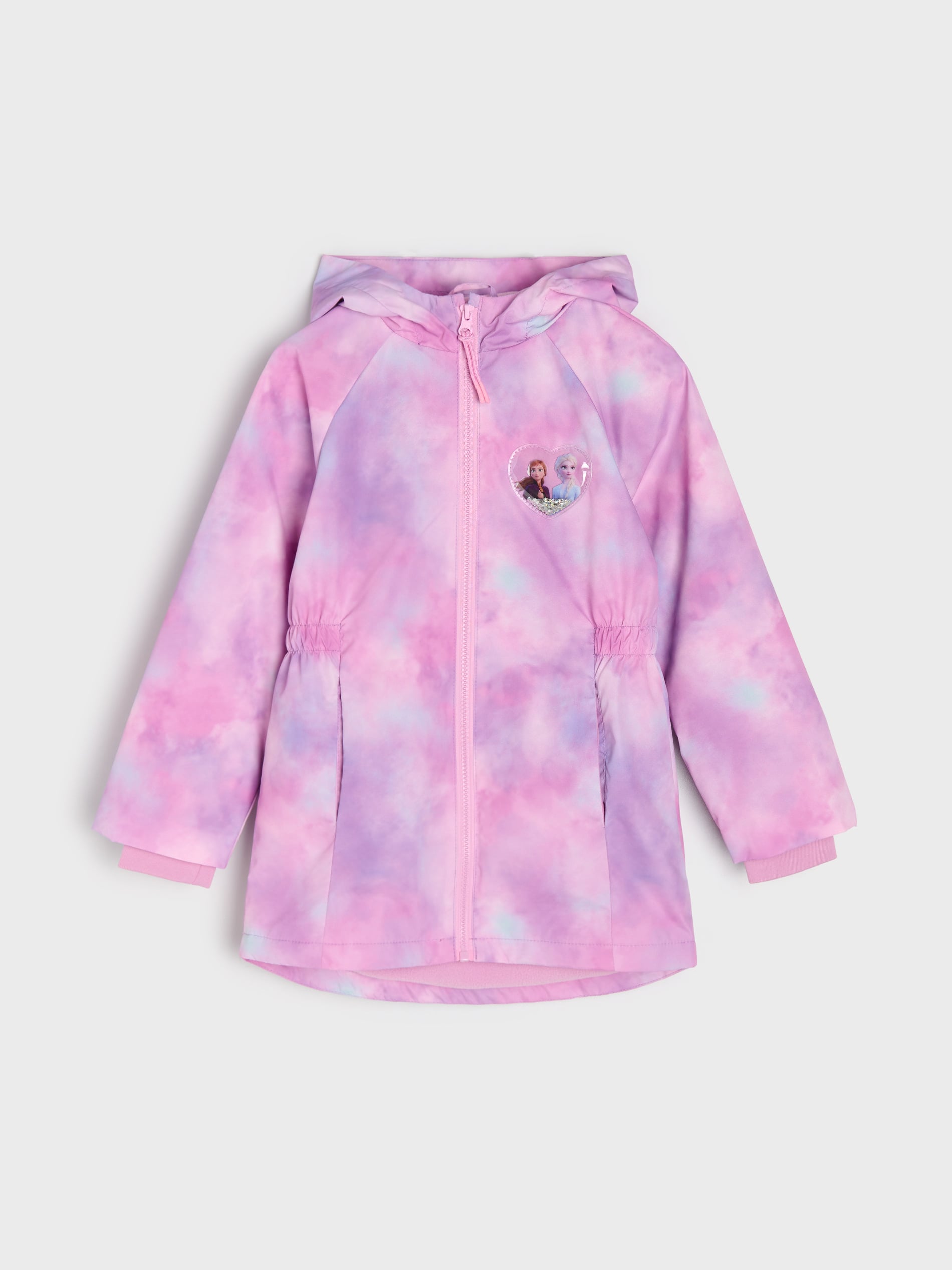 Sinsay - Kurtka softshell z kapturem Frozen - wielobarwny