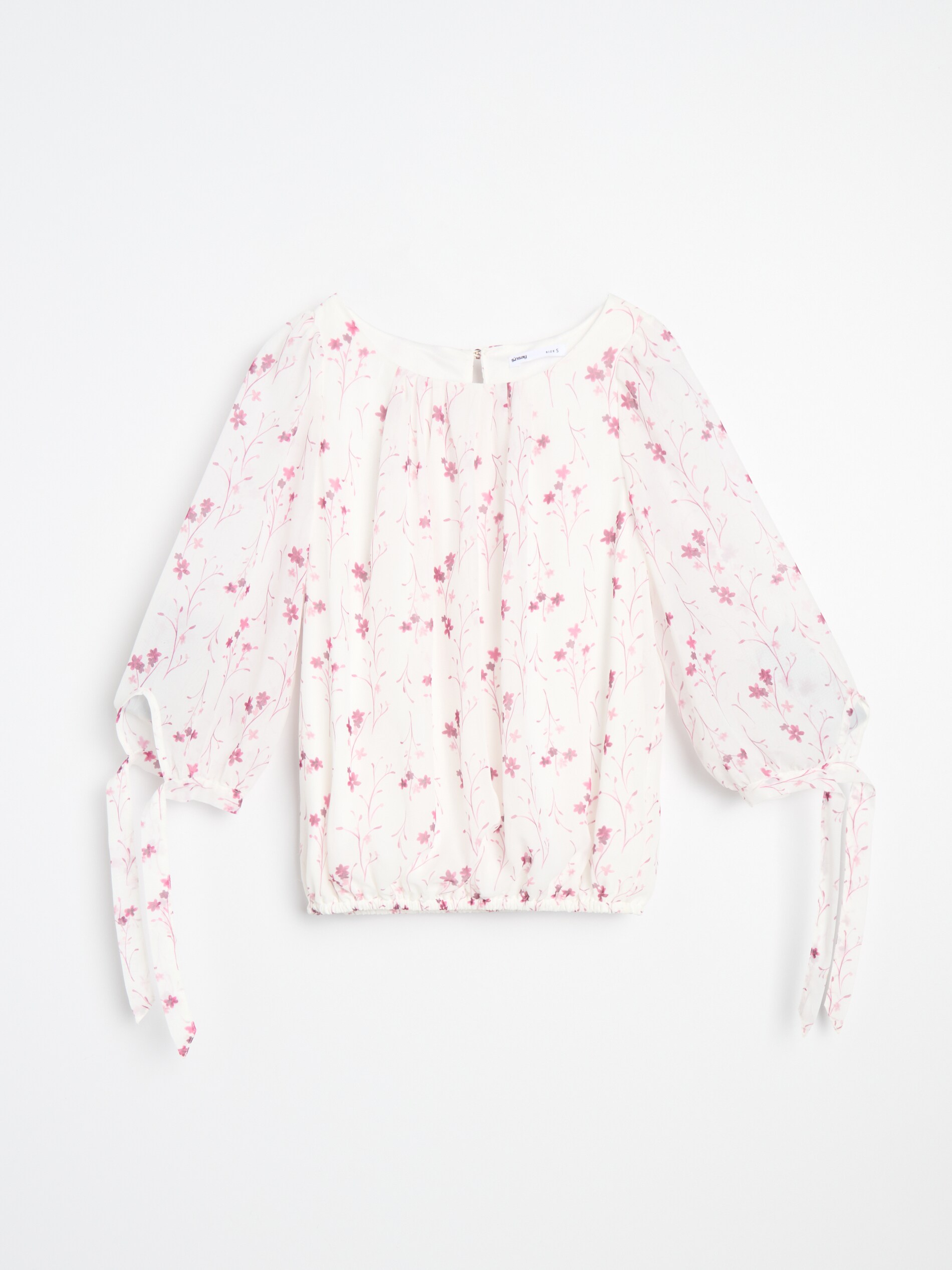 Sinsay - Πουκαμίσα με φλοράλ σχέδιο - πολυχρωμο φωτογραφία