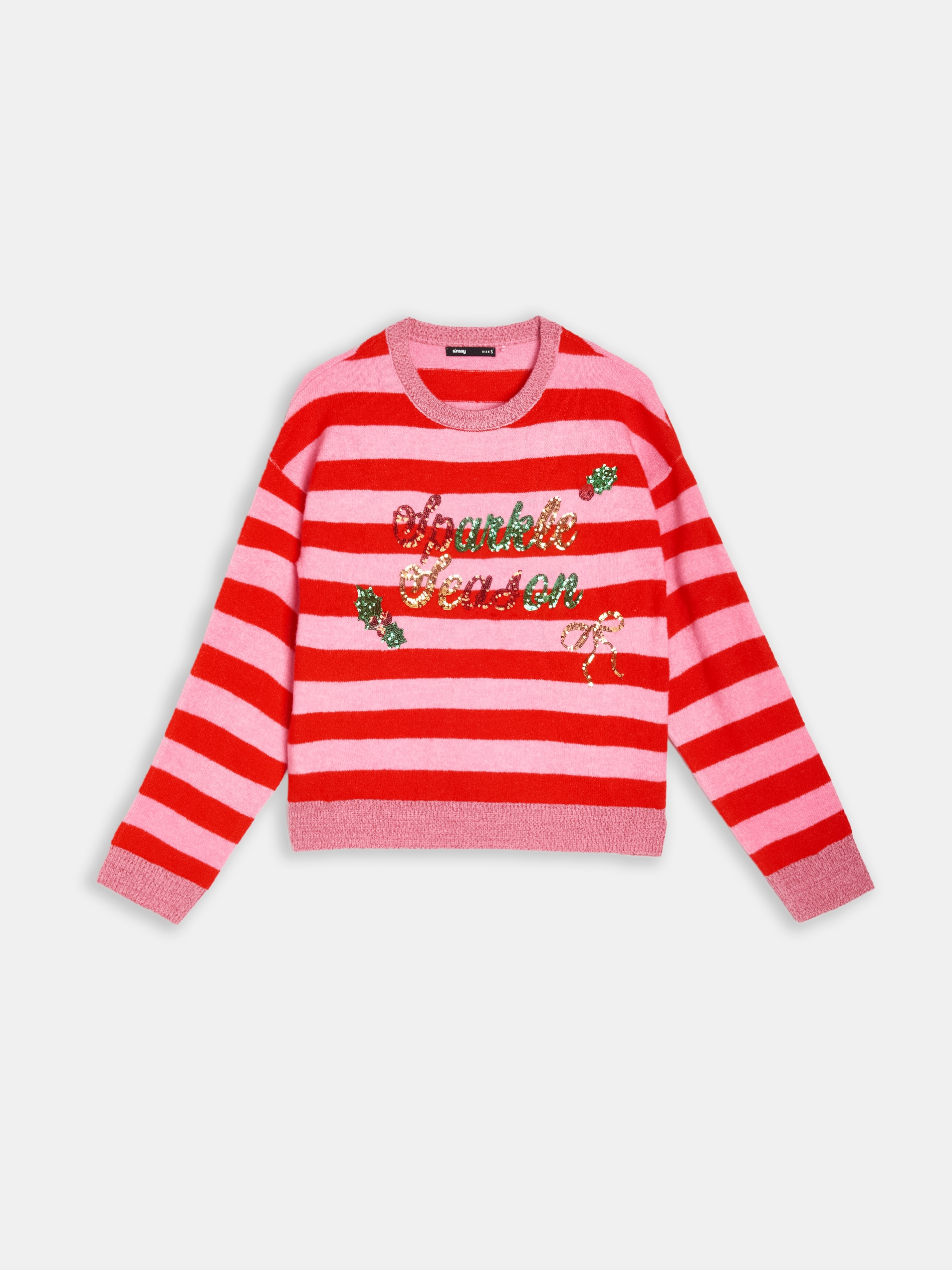 Sinsay - Πουλόβερ με χριστουγεννιάτικο θέμα - πολυχρωμο φωτογραφία