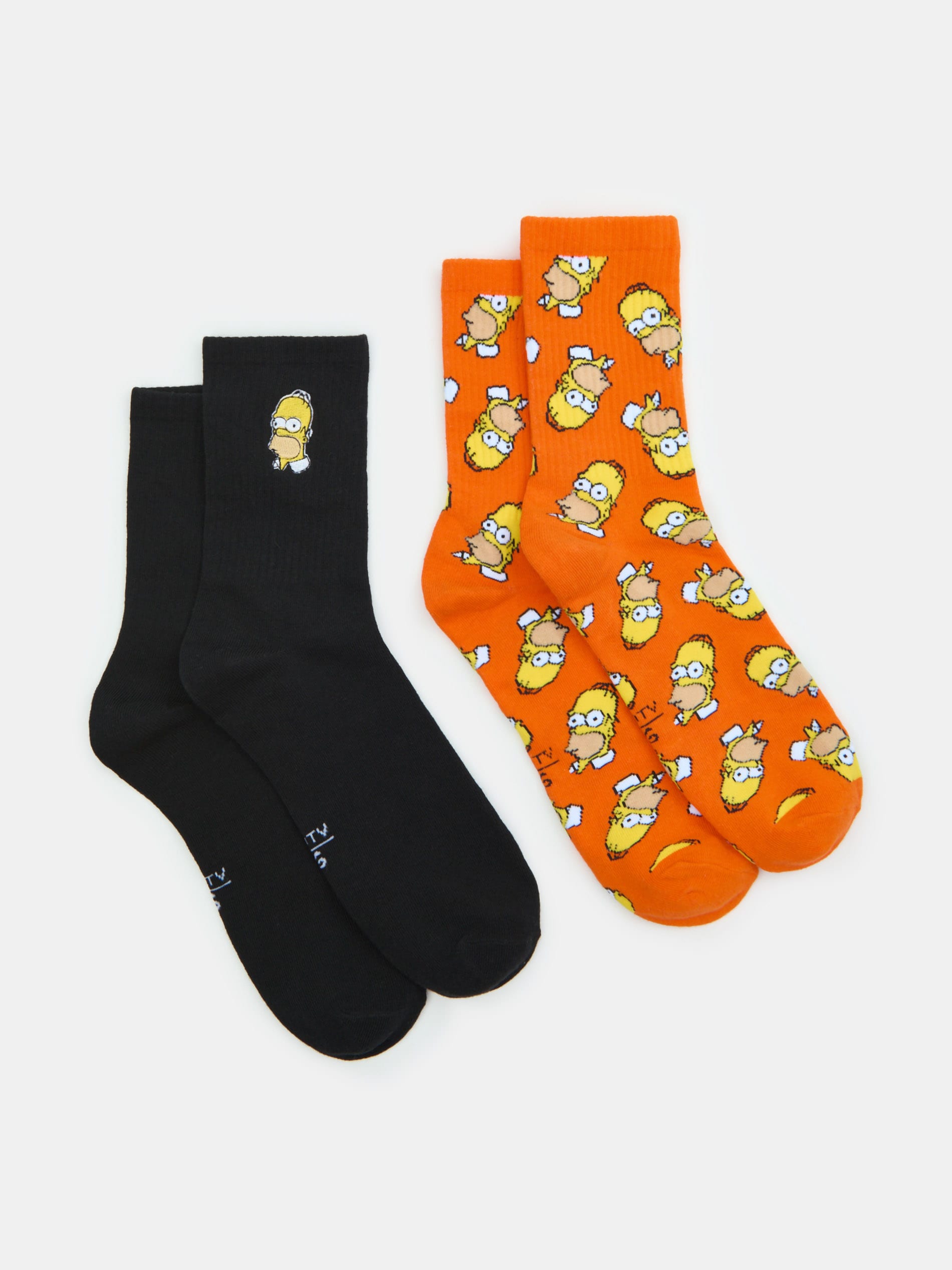 Sinsay - Skarpetki 2 pack The Simpsons - wielobarwny
