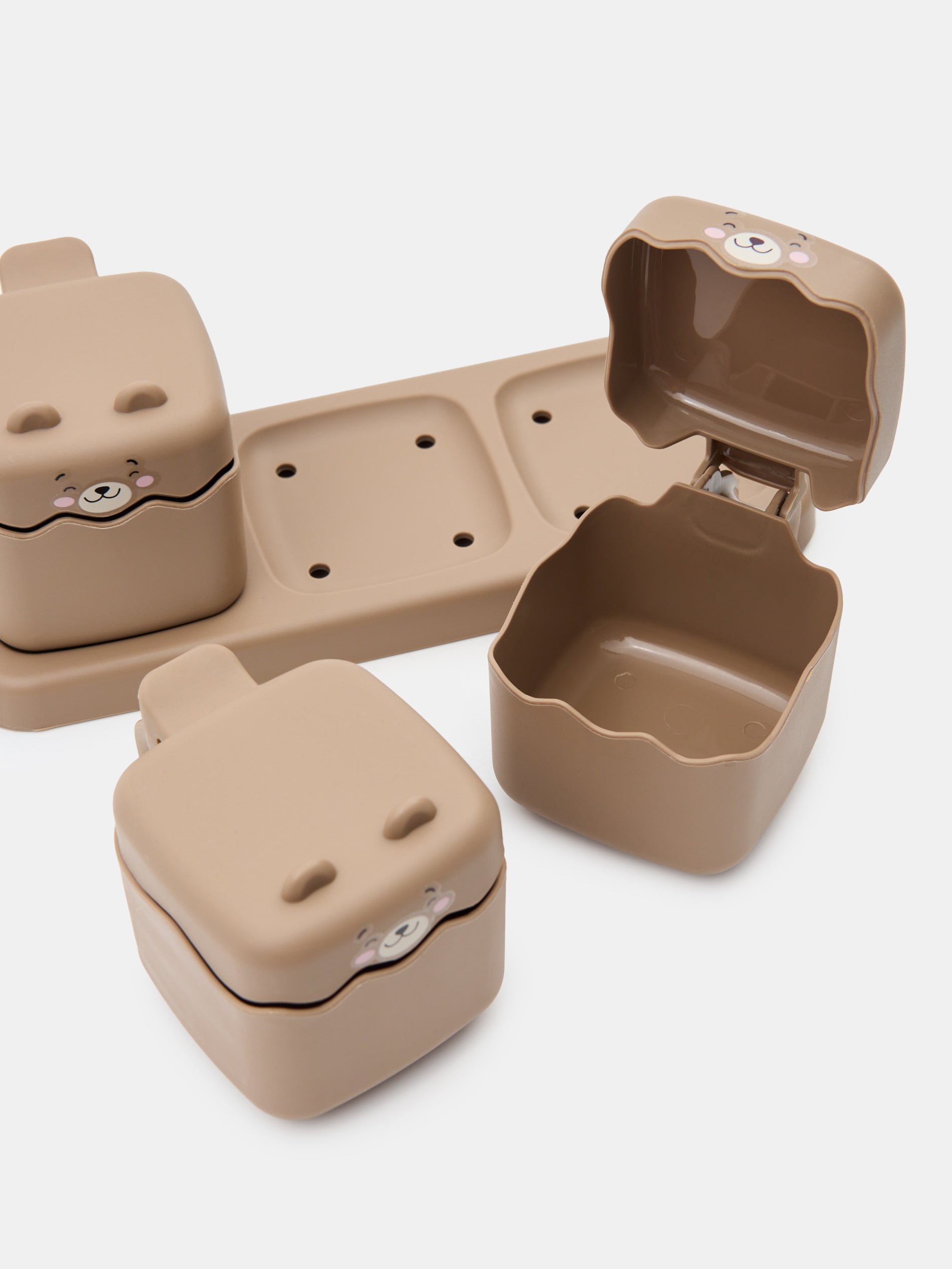 Sinsay - Σετ με 3 κουτιά αποθήκευσης - πολυχρωμο φωτογραφία