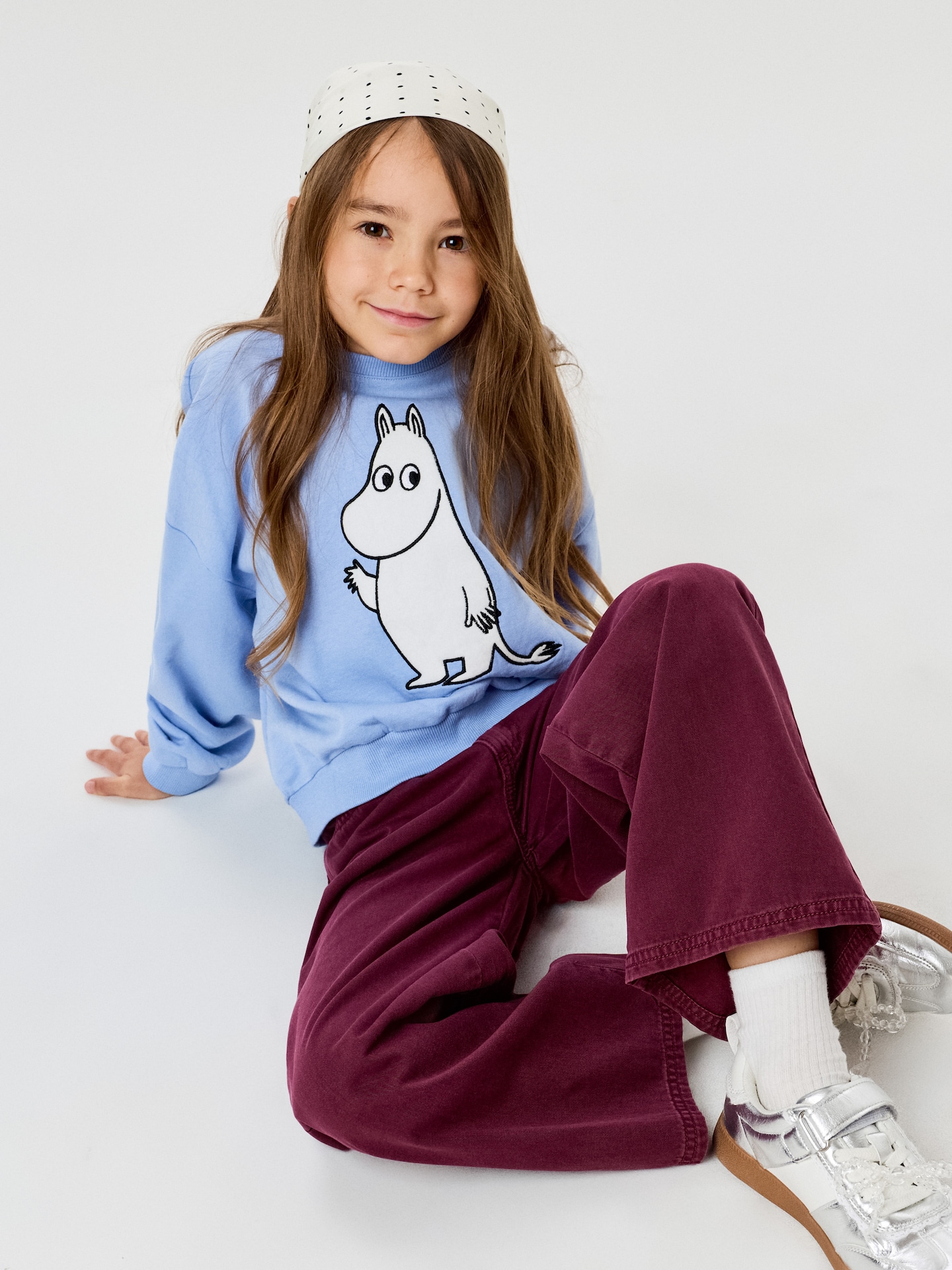 Sinsay - Jeansy wide leg z regulacją w pasie - brązowy