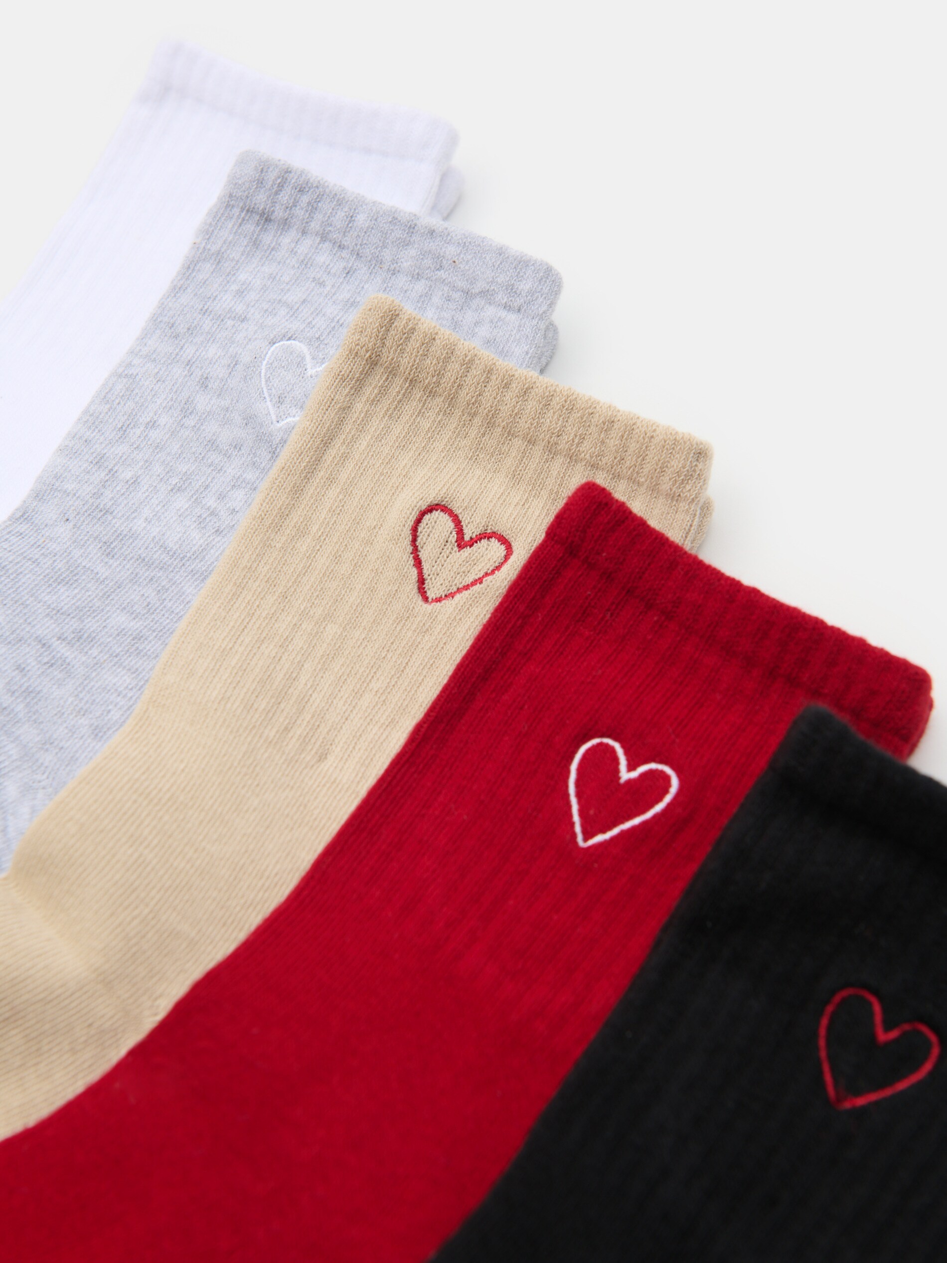 Sinsay - Μακριές κάλτσες 5 pack - πολυχρωμο φωτογραφία