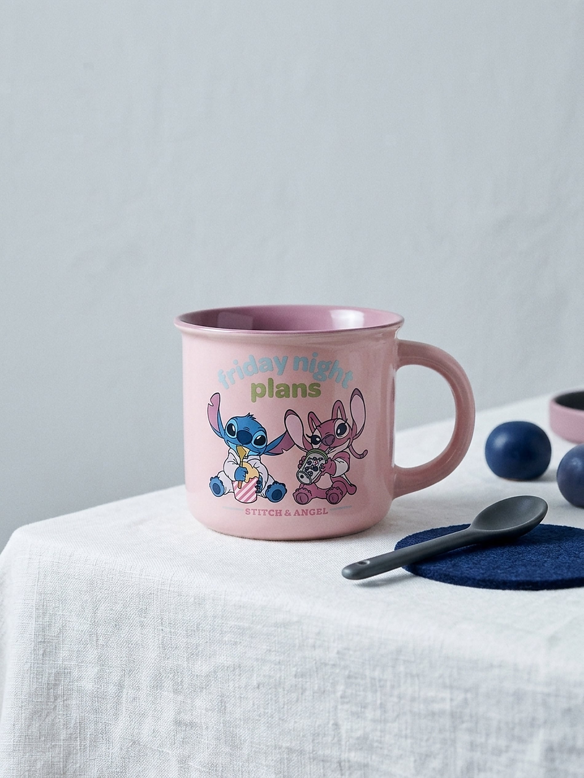 Ceramiczny kubek z nadrukiem Lilo  Stitch