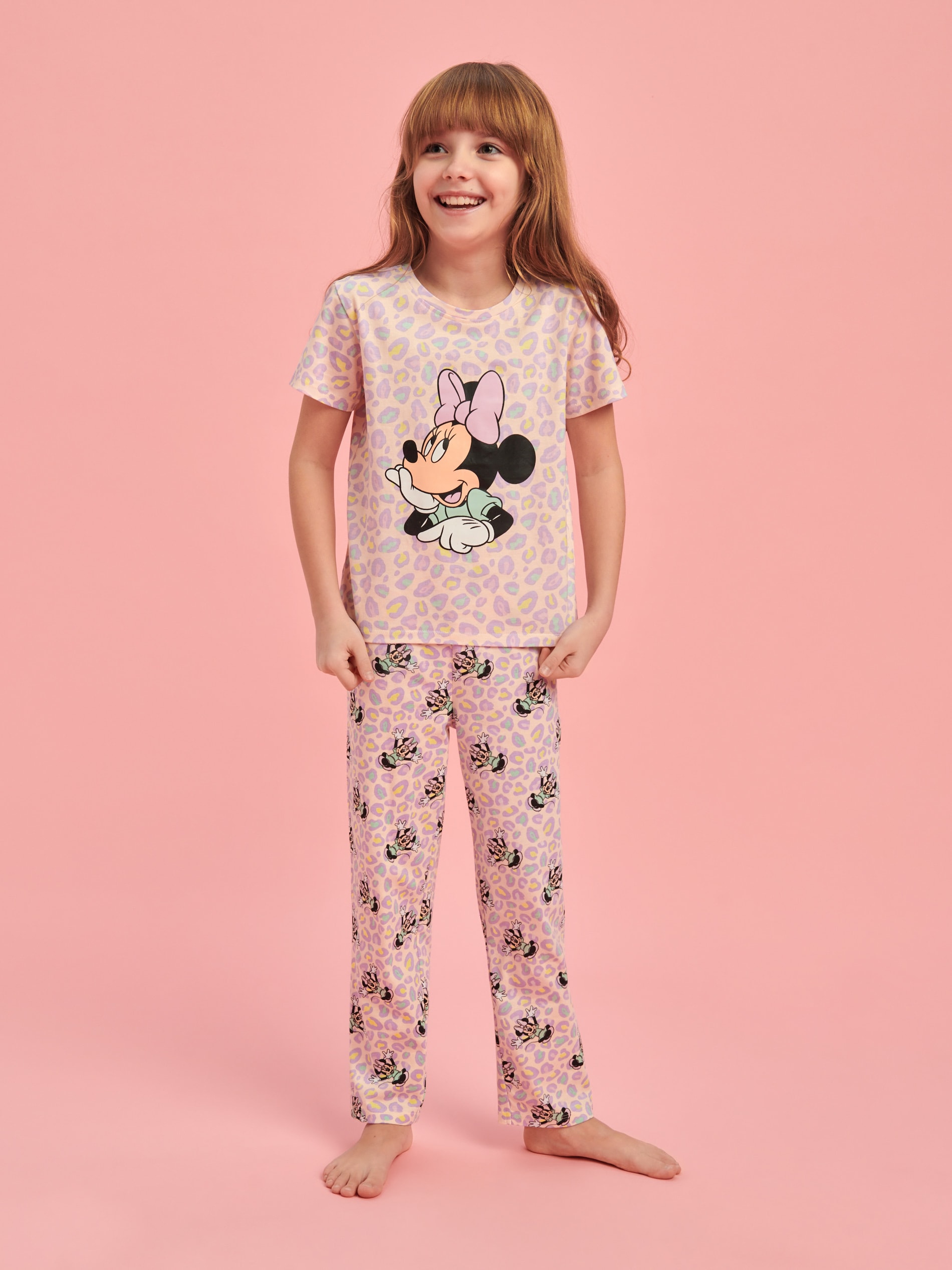 Sinsay - Minnie Mouse pizsamaszett - Krém termék 2. képe