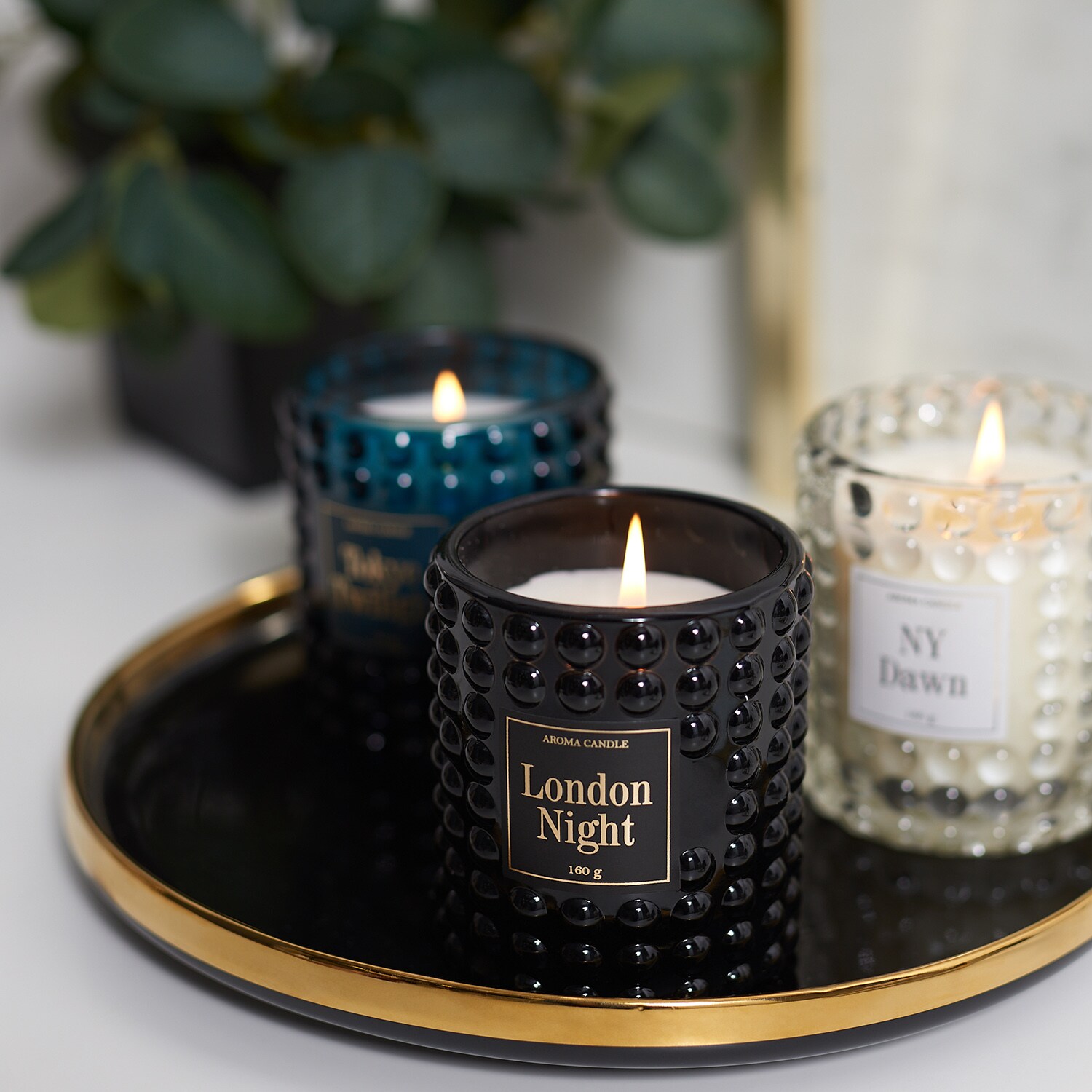 Sinsay – Lumânare parfumată London Night – Negru candles imagine noua 2022 2