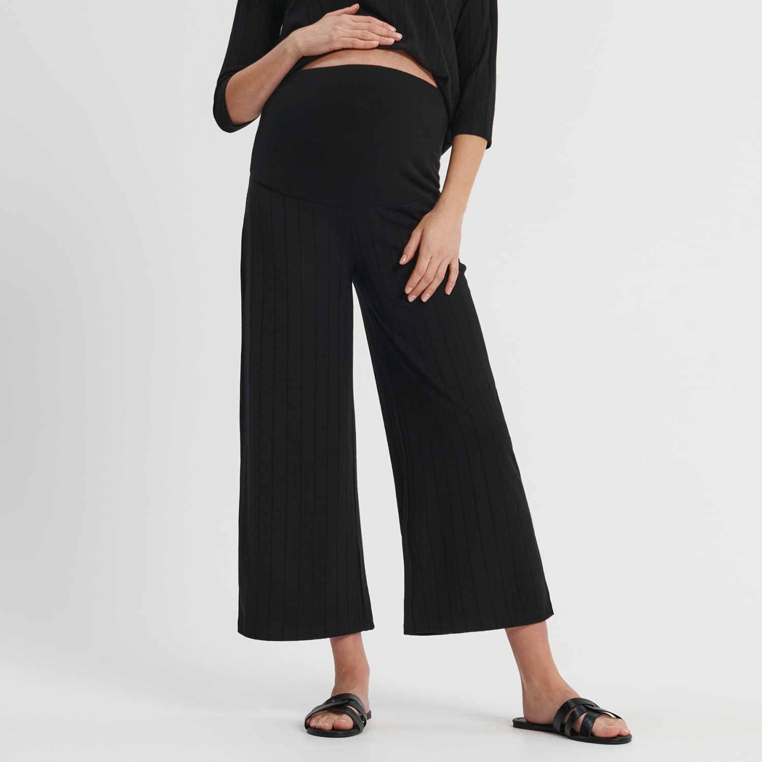 Sinsay - Fusta-pantalon - Negru