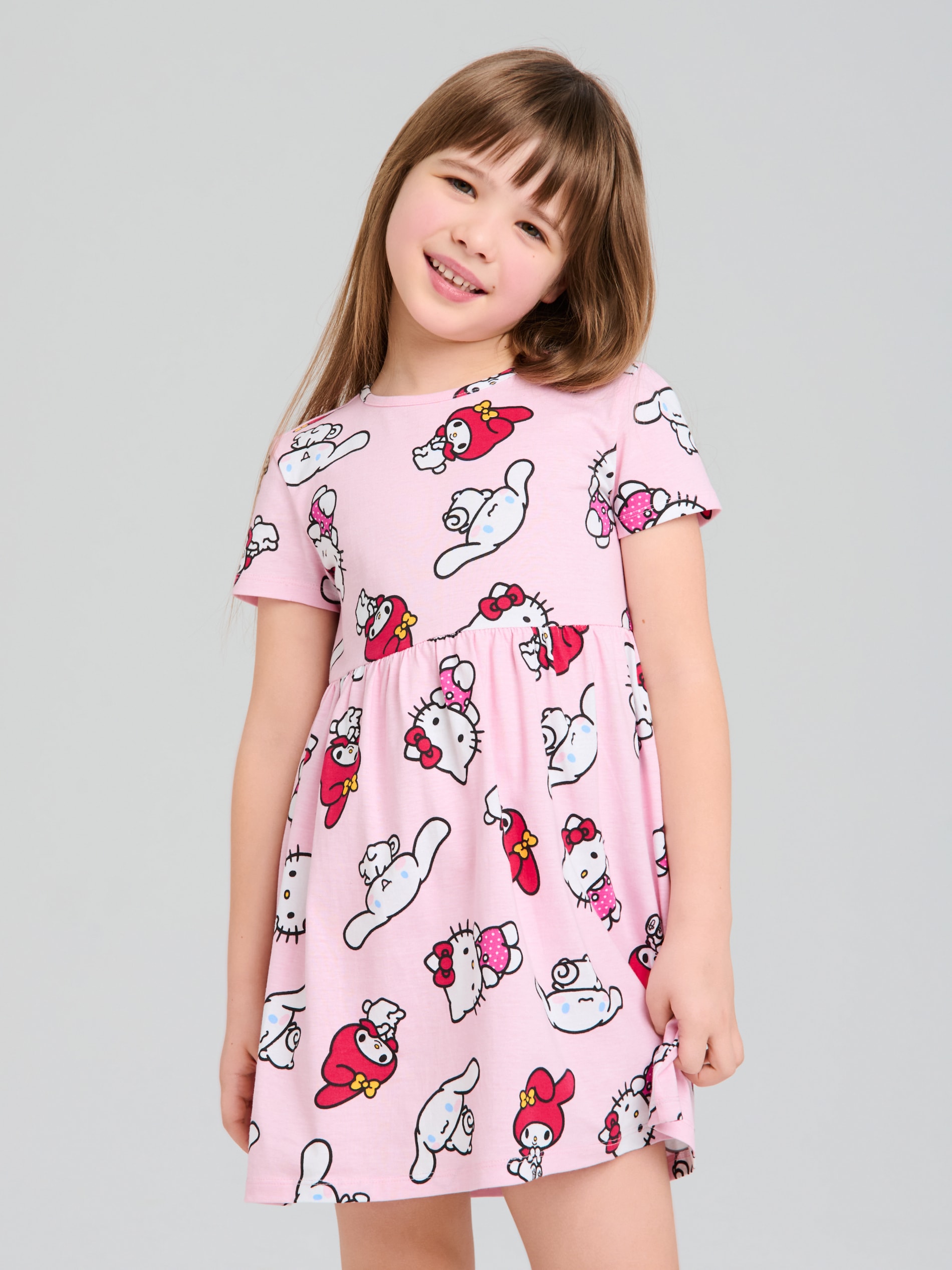 Sinsay - Sukienka Hello Kitty - różowy
